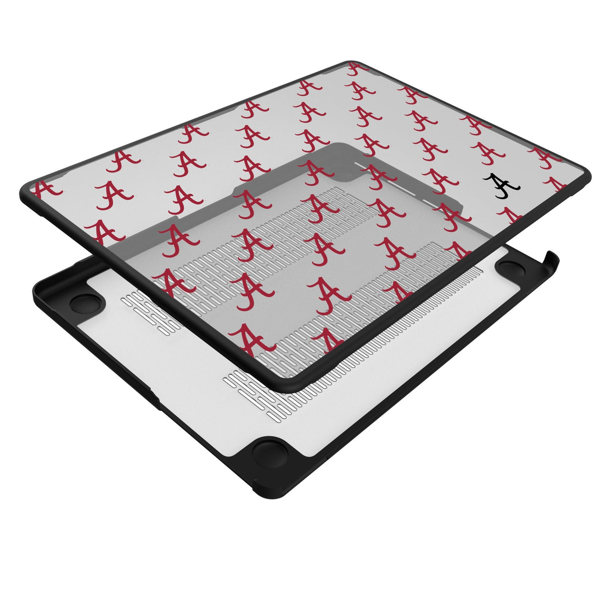 University of Alabama Crimson Tide Script A Fashion Pattern Laptop Case for Apple MacBook 4
