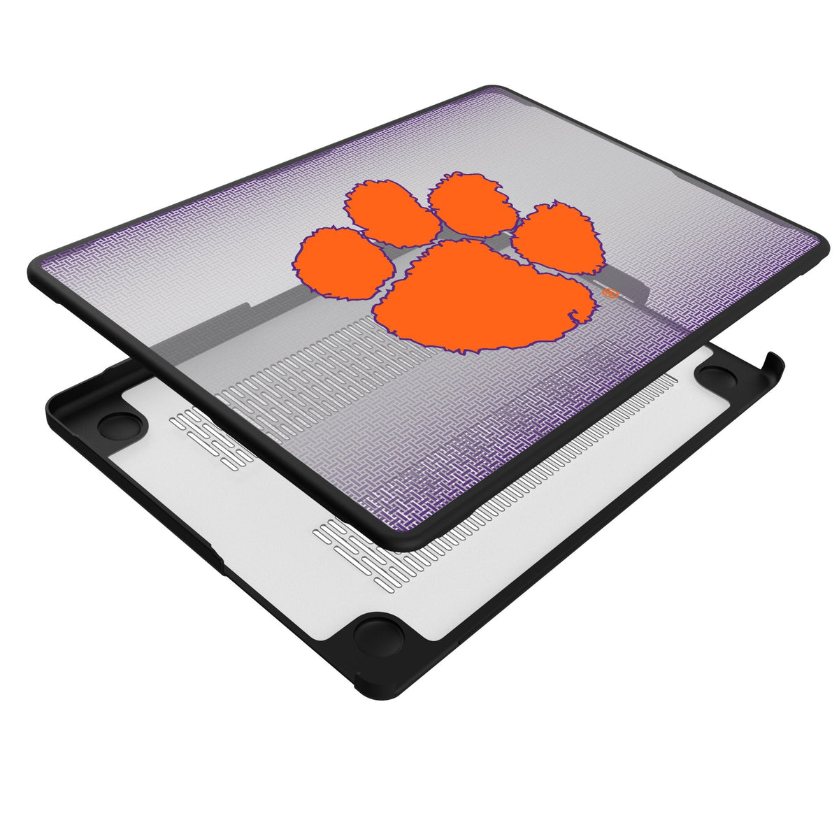 Clemson University Tigers Linen Laptop Case for Apple MacBook 4