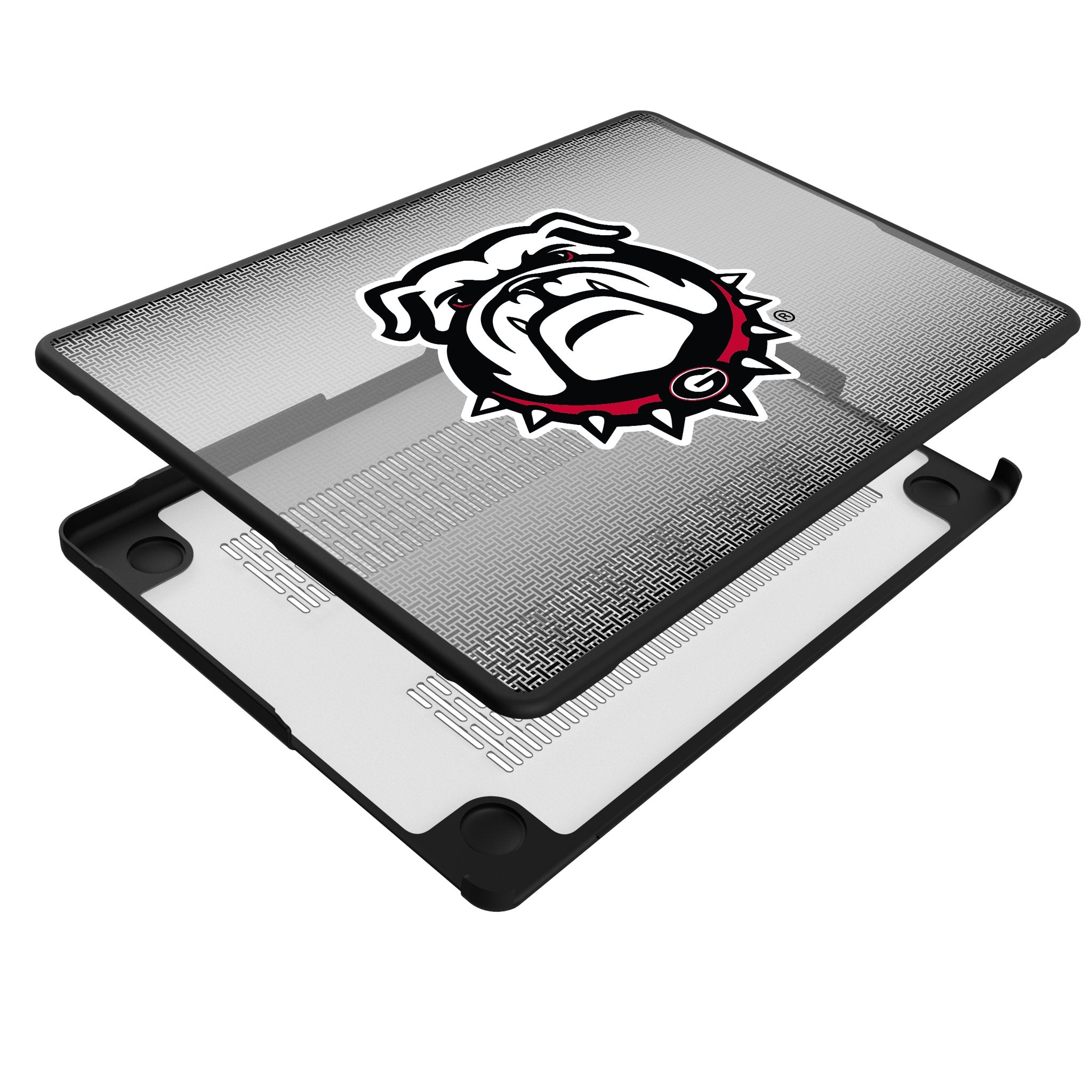 University of Georgia Bulldogs Uga Linen Laptop Case for Apple MacBook 4