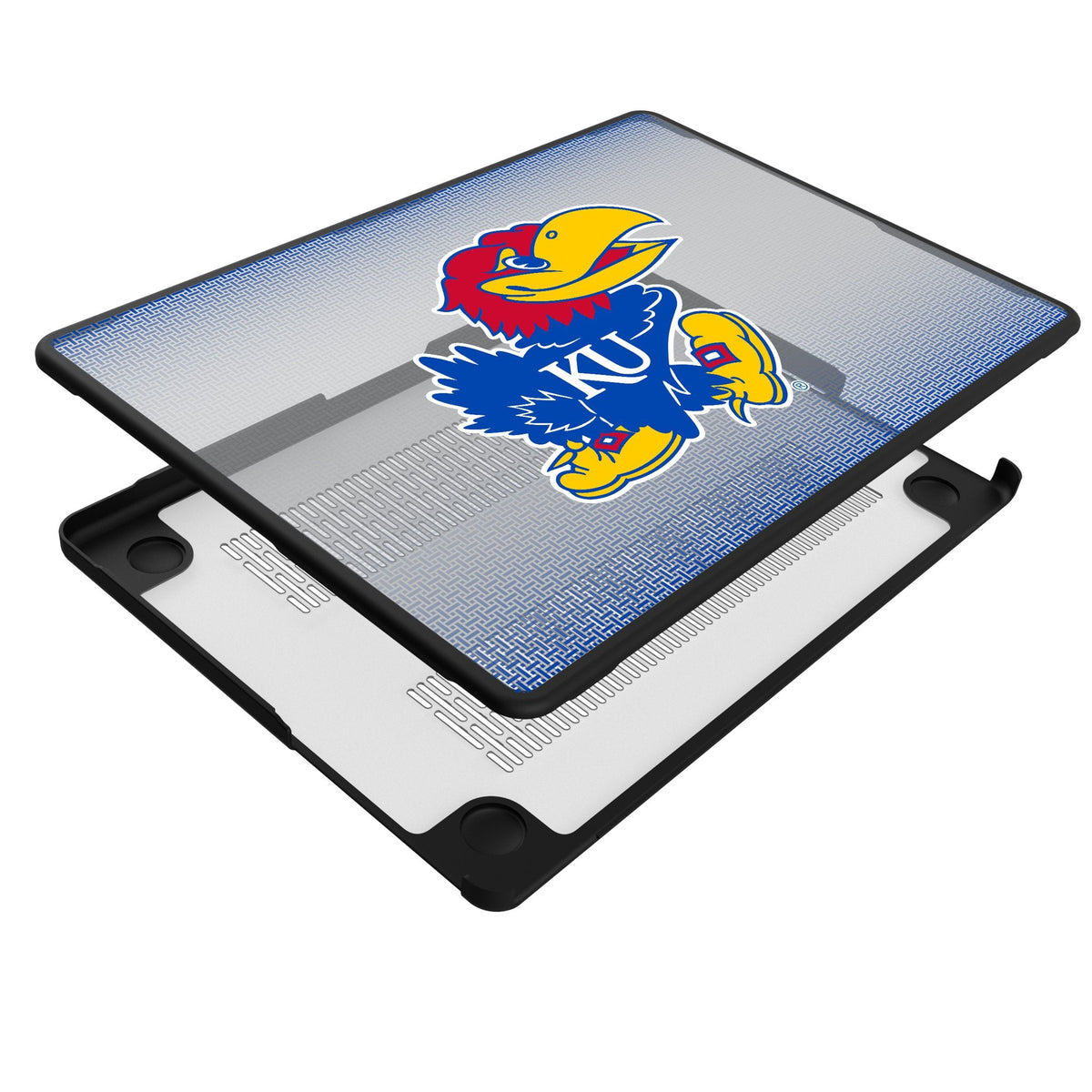 University of Kansas Jayhawks Linen Laptop Case for Apple MacBook 4