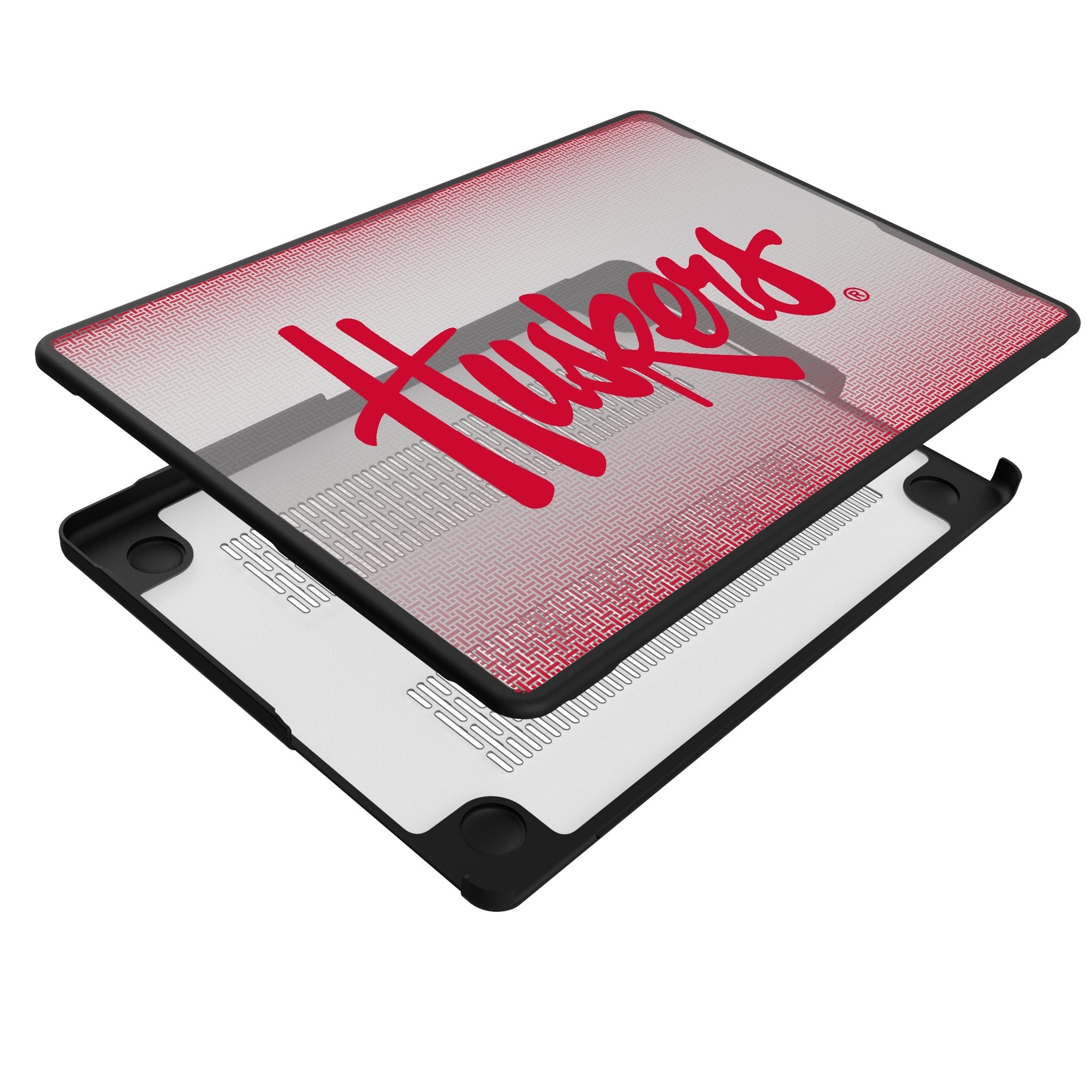 University of Nebraska Huskers Linen Laptop Case for Apple MacBook 4
