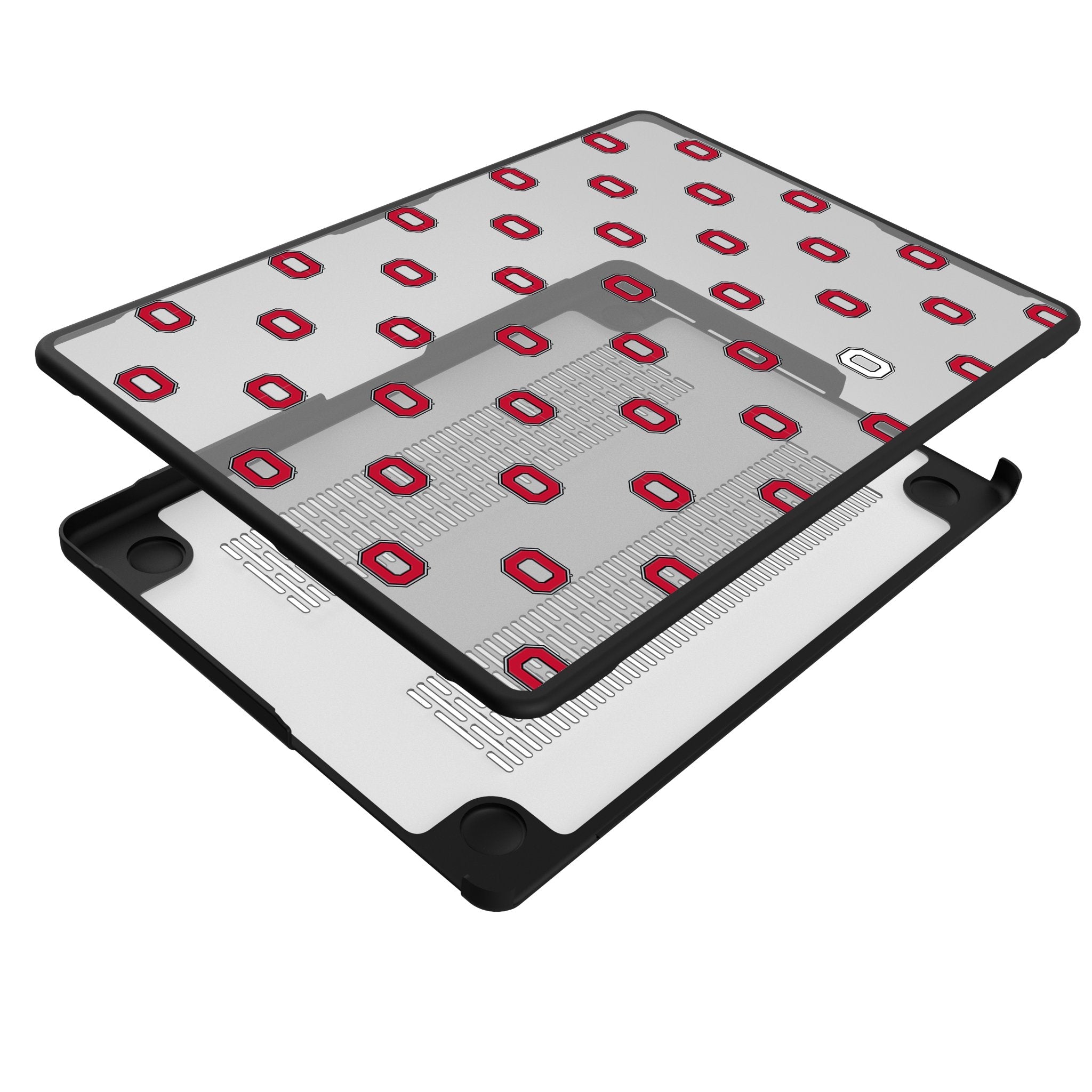 Ohio State University Buckeyes Fashion Pattern Laptop Case for Apple MacBook 4