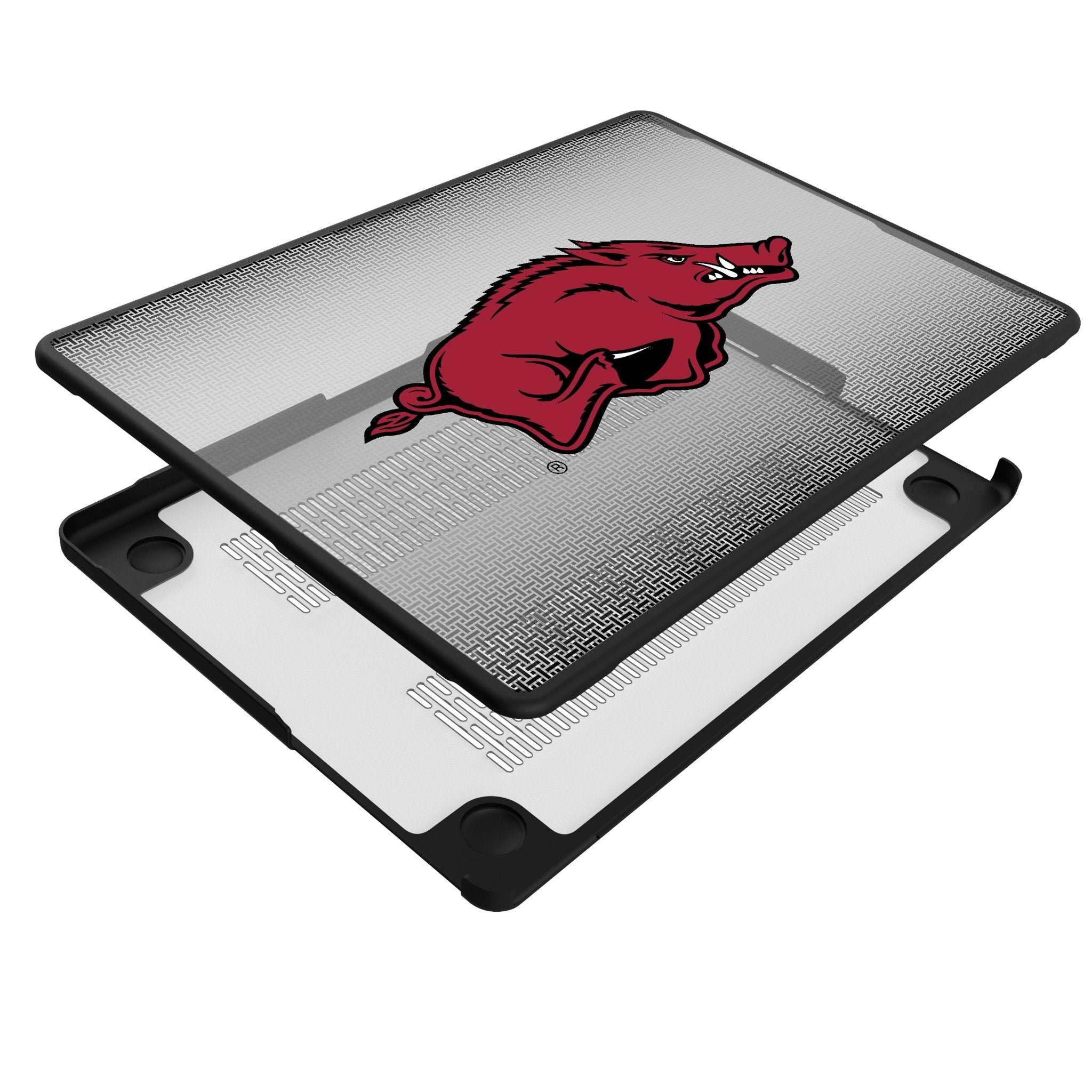 University of Arkansas Fayetteville Razorbacks Linen Laptop Case for Apple MacBook 4