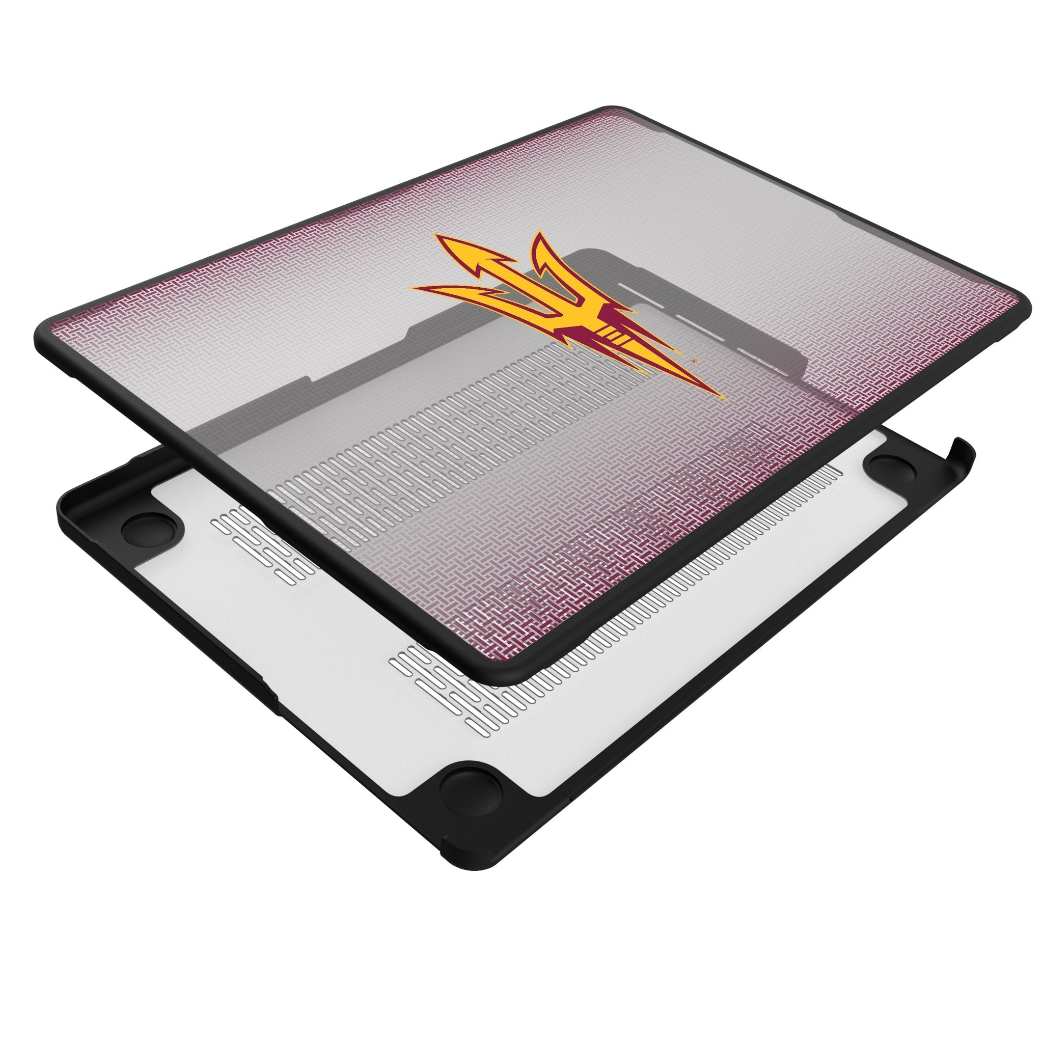 Arizona State University Sun Devils Linen Laptop Case for Apple MacBook 4