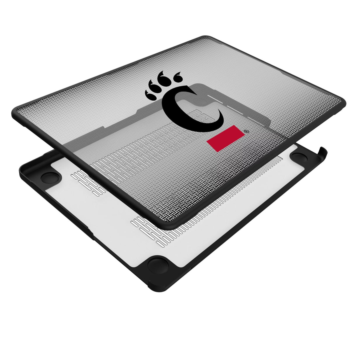 University of Cincinnati Bearcats Linen Laptop Case for Apple MacBook 4