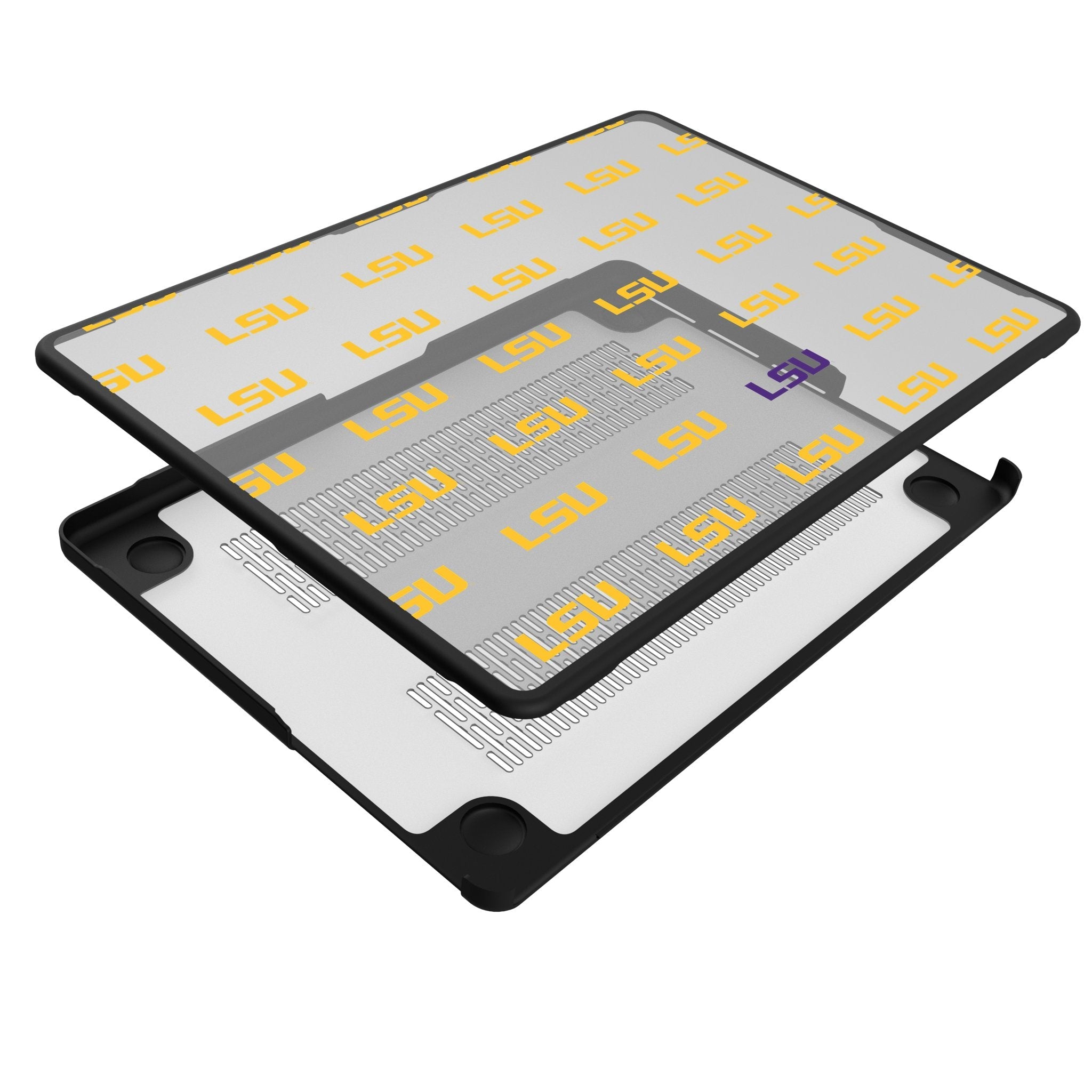 Louisiana State University Tigers Fashion Pattern Laptop Case for Apple MacBook 4