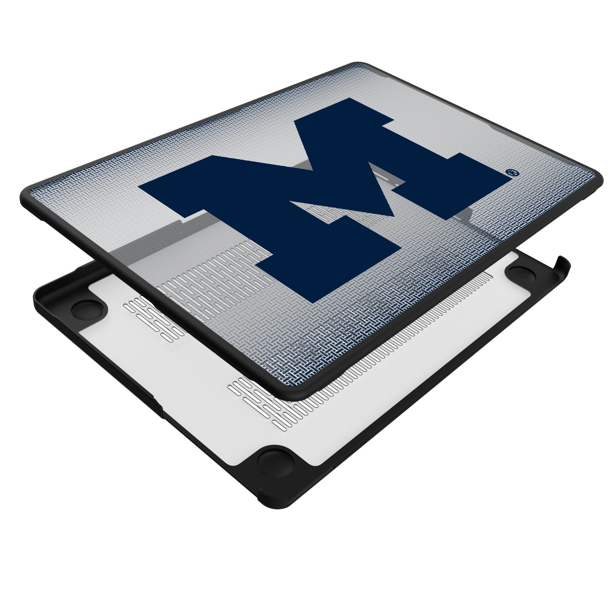 University of Michigan Wolverines Linen Laptop Case for Apple MacBook 4