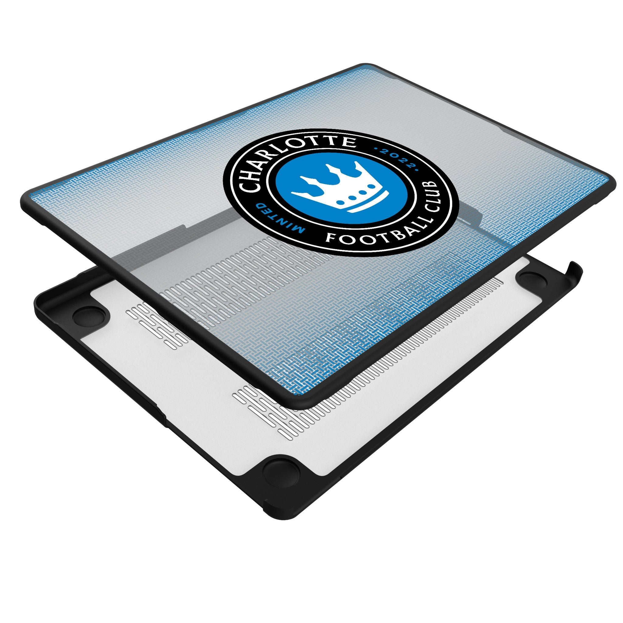 Charlotte FC Linen Laptop Case for Apple MacBook 4