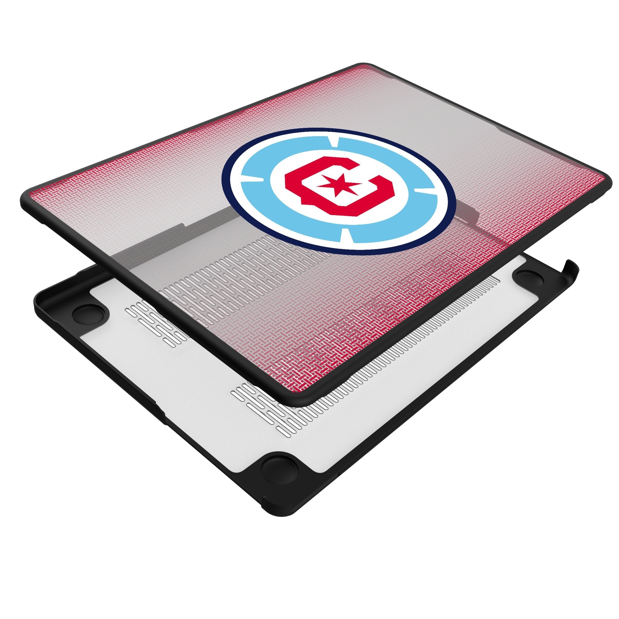 Chicago Fire Linen Laptop Case for Apple MacBook 4