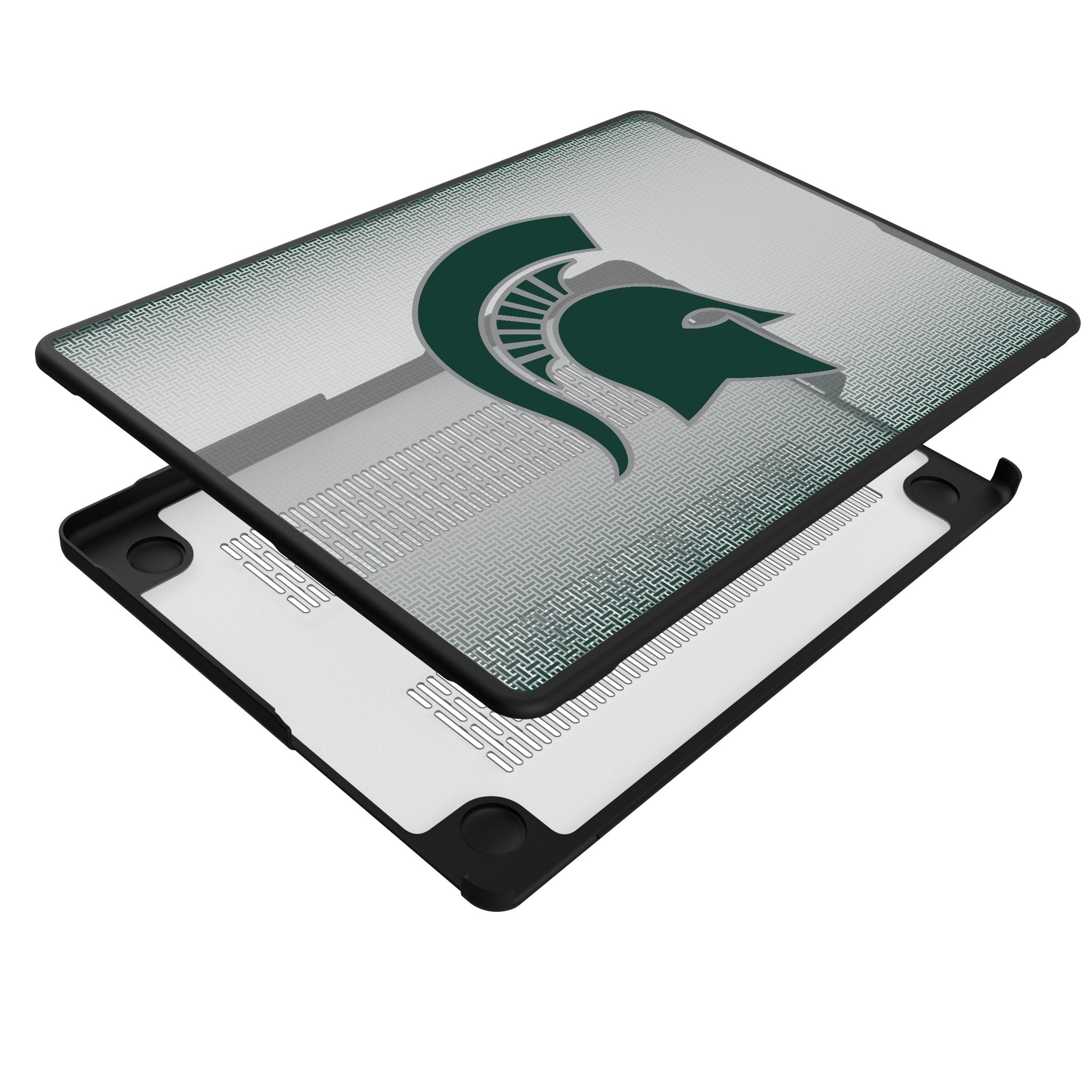 Michigan State University Spartans Linen Laptop Case for Apple MacBook 4