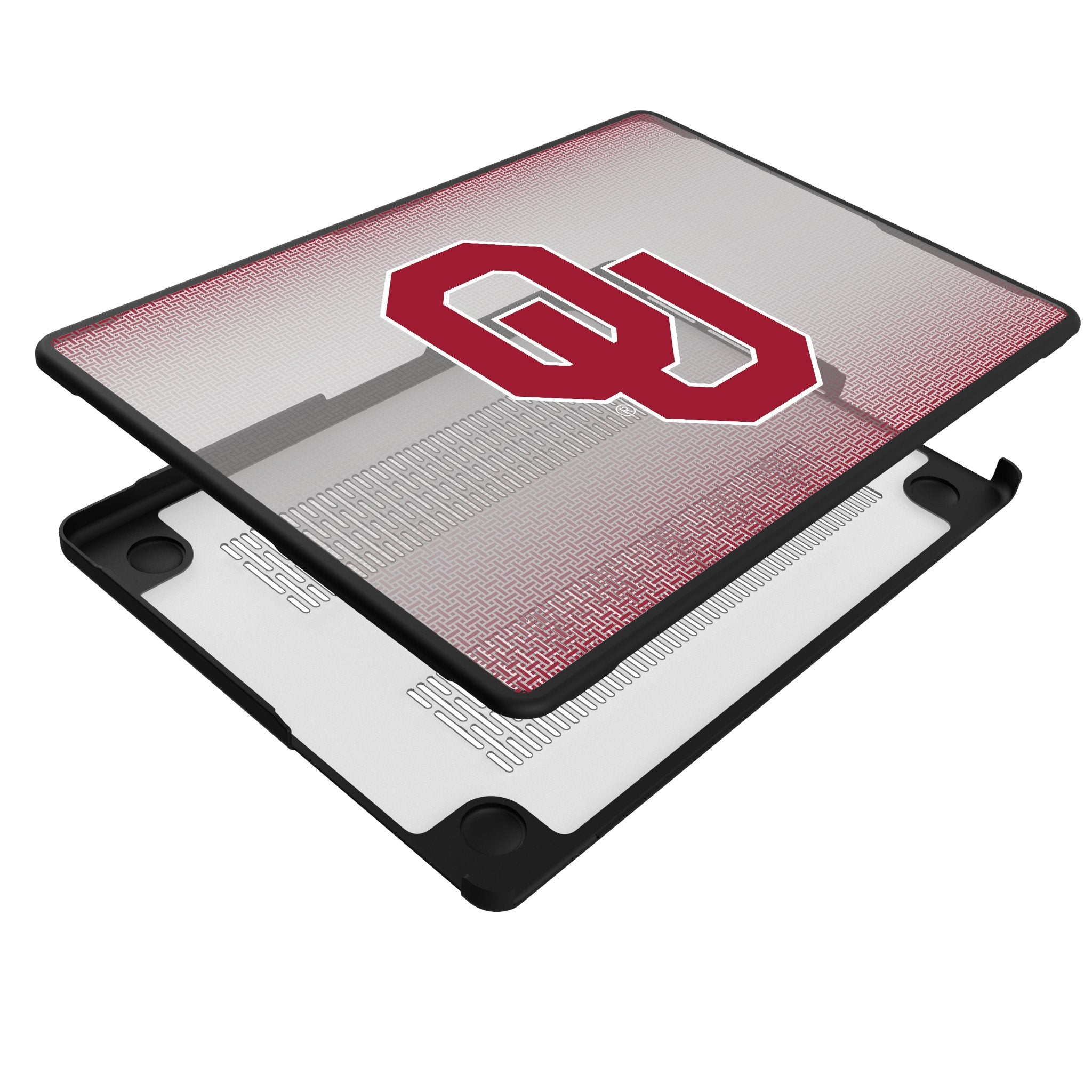 University of Oklahoma Sooners Linen Laptop Case for Apple MacBook 4