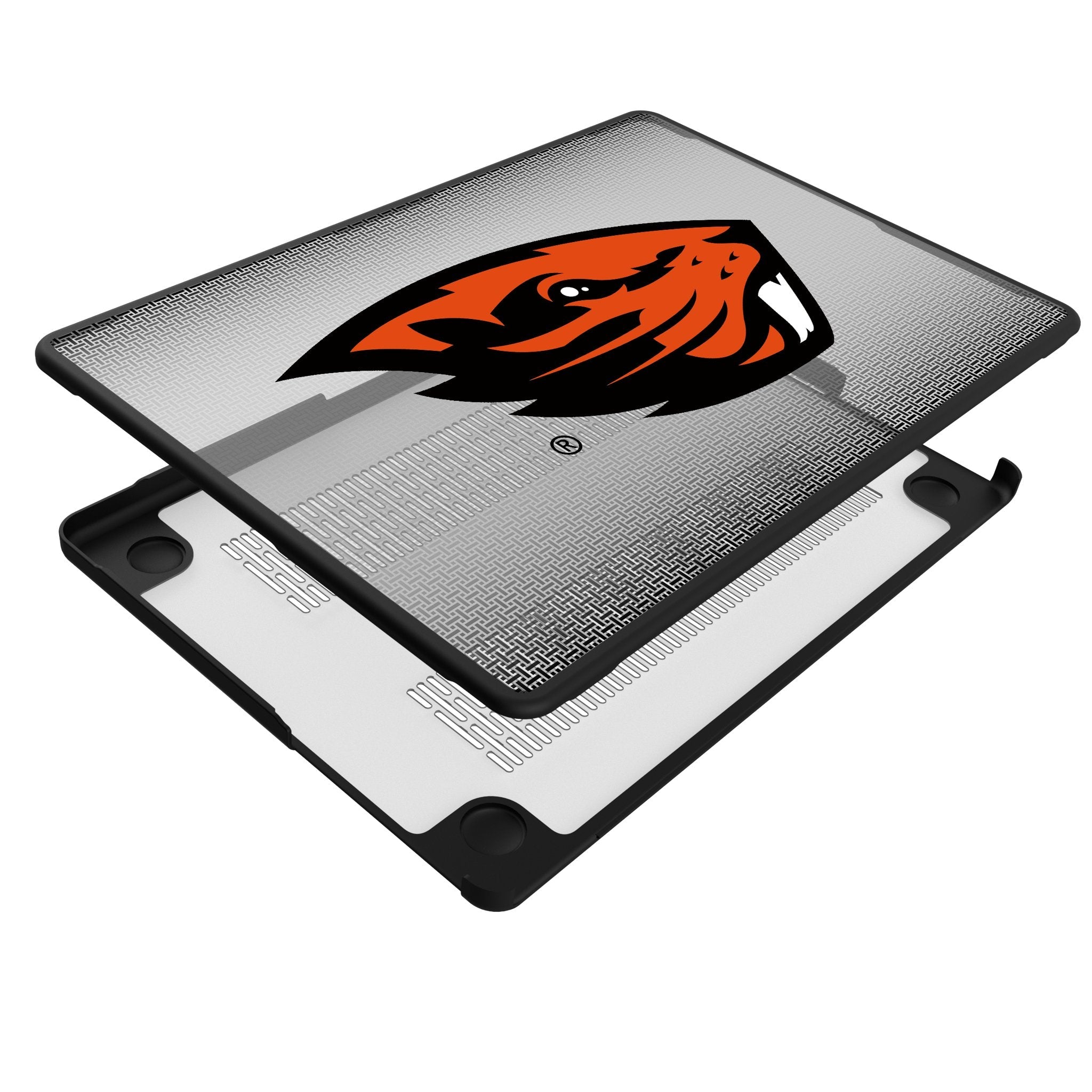 Oregon State University Beavers Linen Laptop Case for Apple MacBook 4