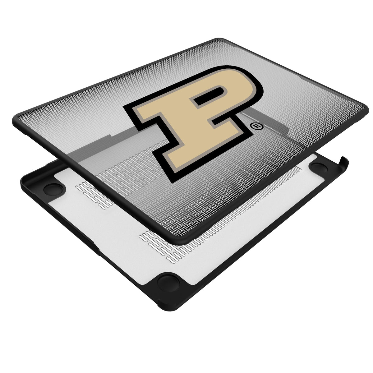 Purdue University Boilermakers Linen Laptop Case for Apple MacBook 4