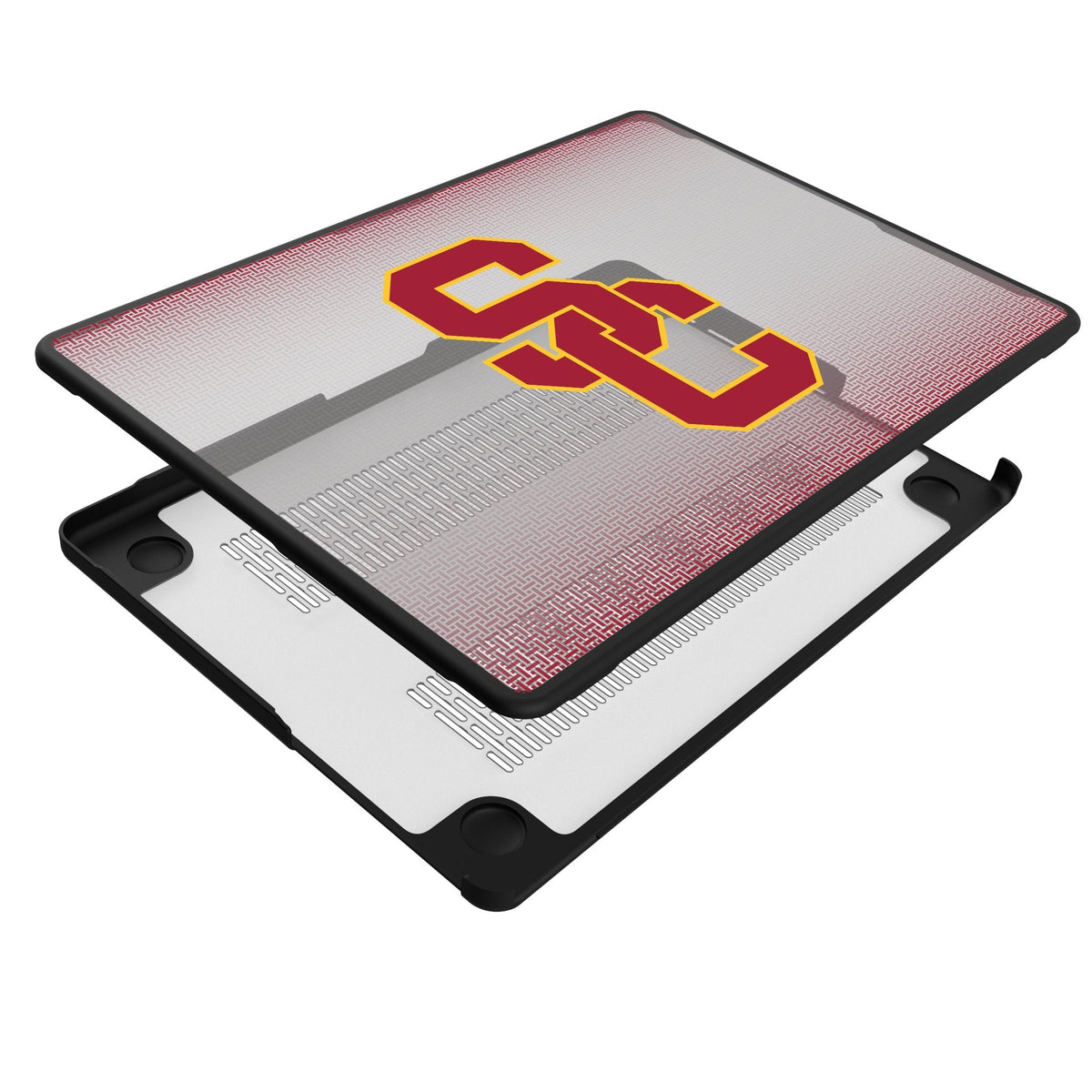 University of Southern California Trojans Linen Laptop Case for Apple MacBook 4