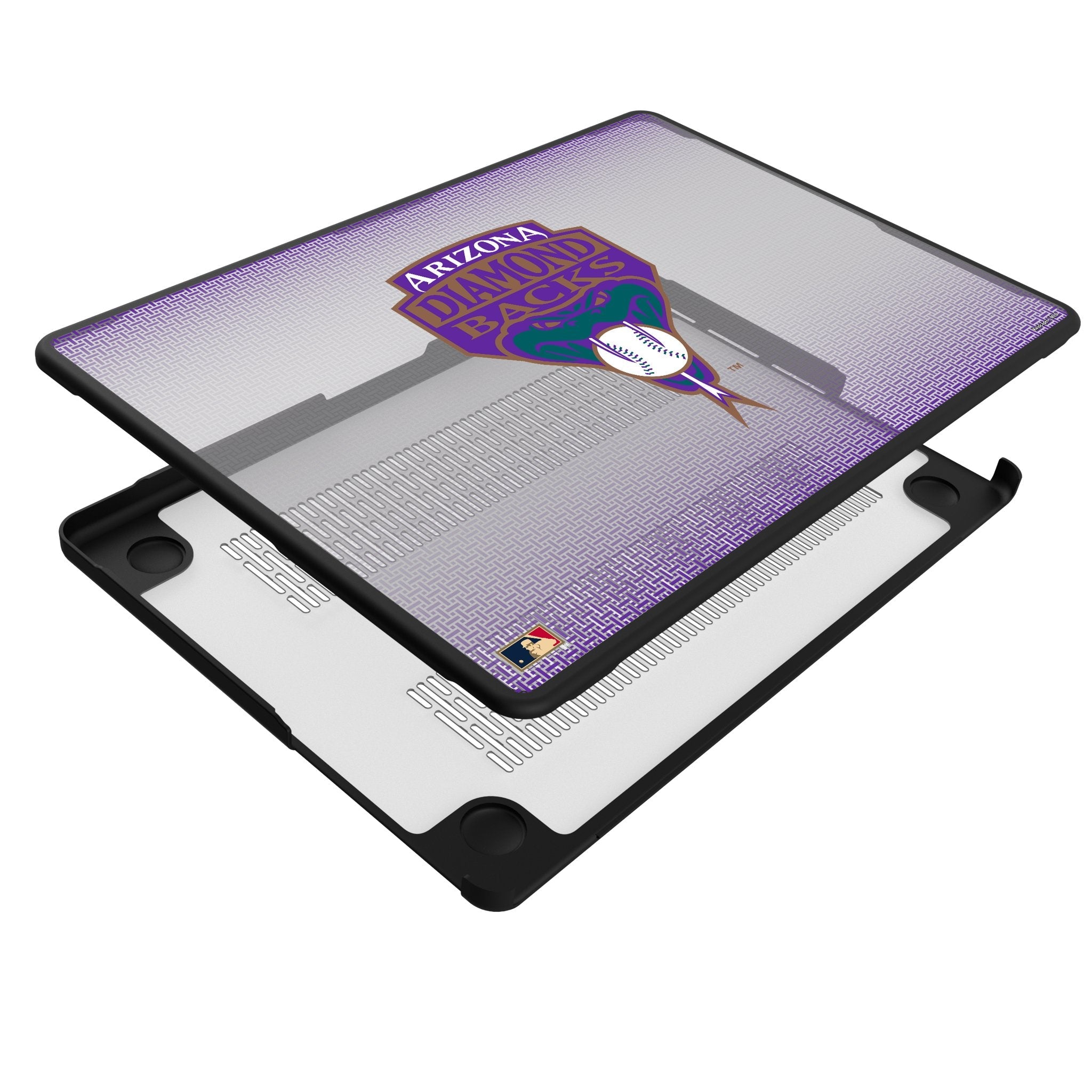 Arizona Diamondbacks 1999-2006 - Cooperstown Collection Linen Laptop Case for Apple MacBook 4