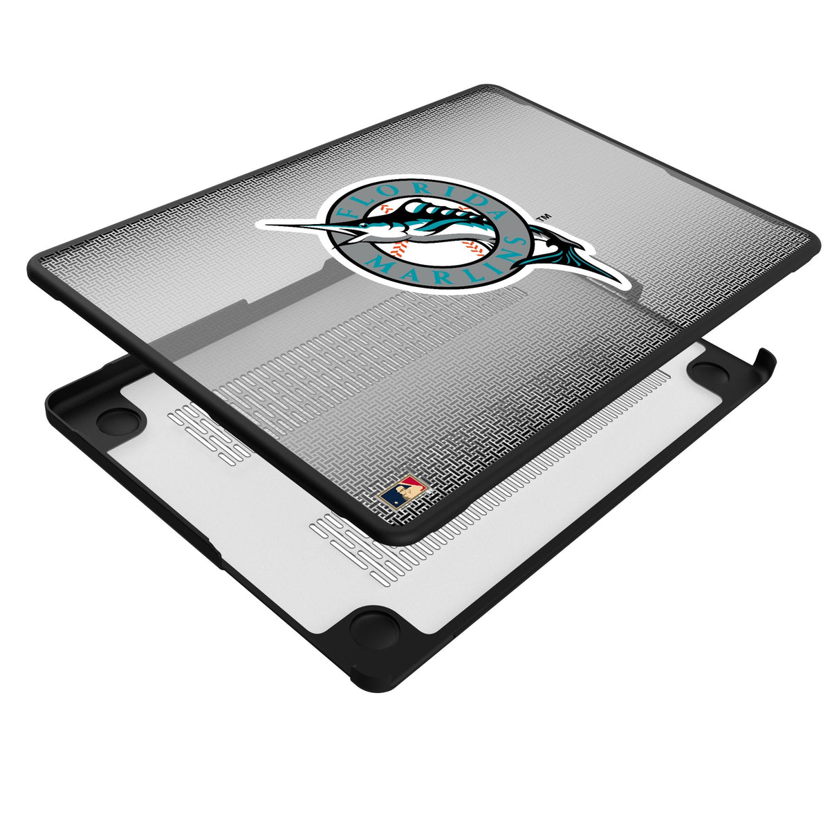 Miami Marlins 1993-2011 - Cooperstown Collection Linen Laptop Case for Apple MacBook 4