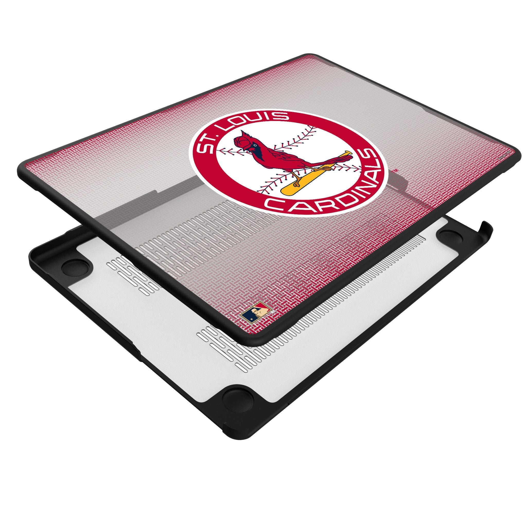 St Louis Cardinals 1966-1997 - Cooperstown Collection Linen Laptop Case for Apple MacBook 4