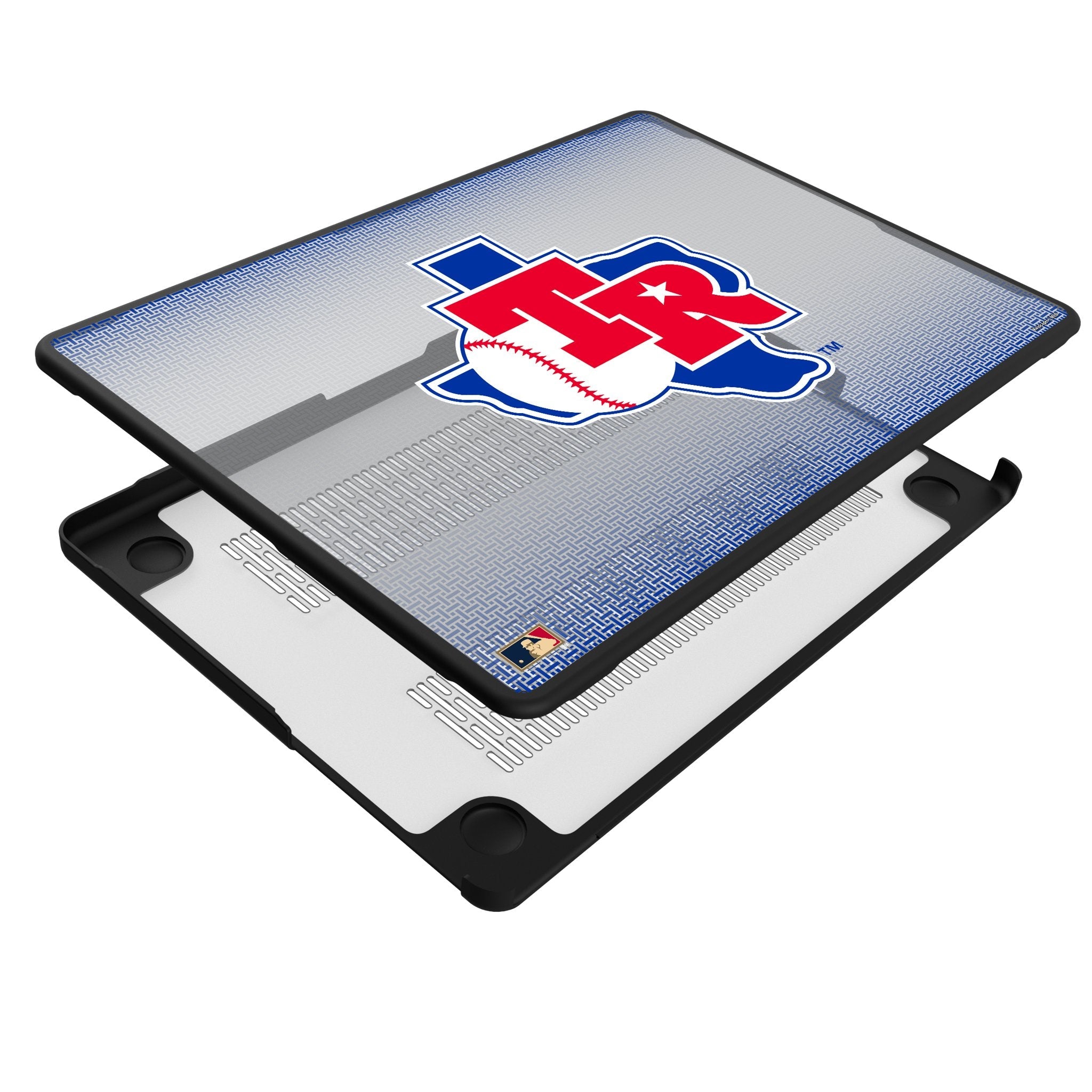 Texas Rangers 1981-1983 - Cooperstown Collection Linen Laptop Case for Apple MacBook 4