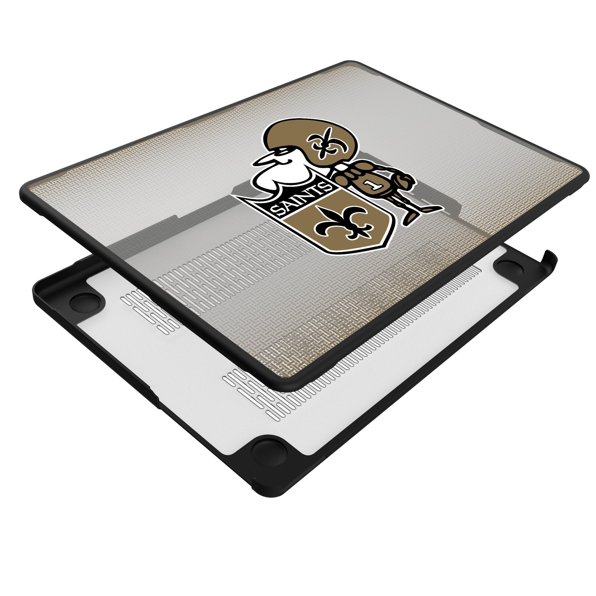 New Orleans Saints Historic Collection Linen Laptop Case for Apple MacBook 4