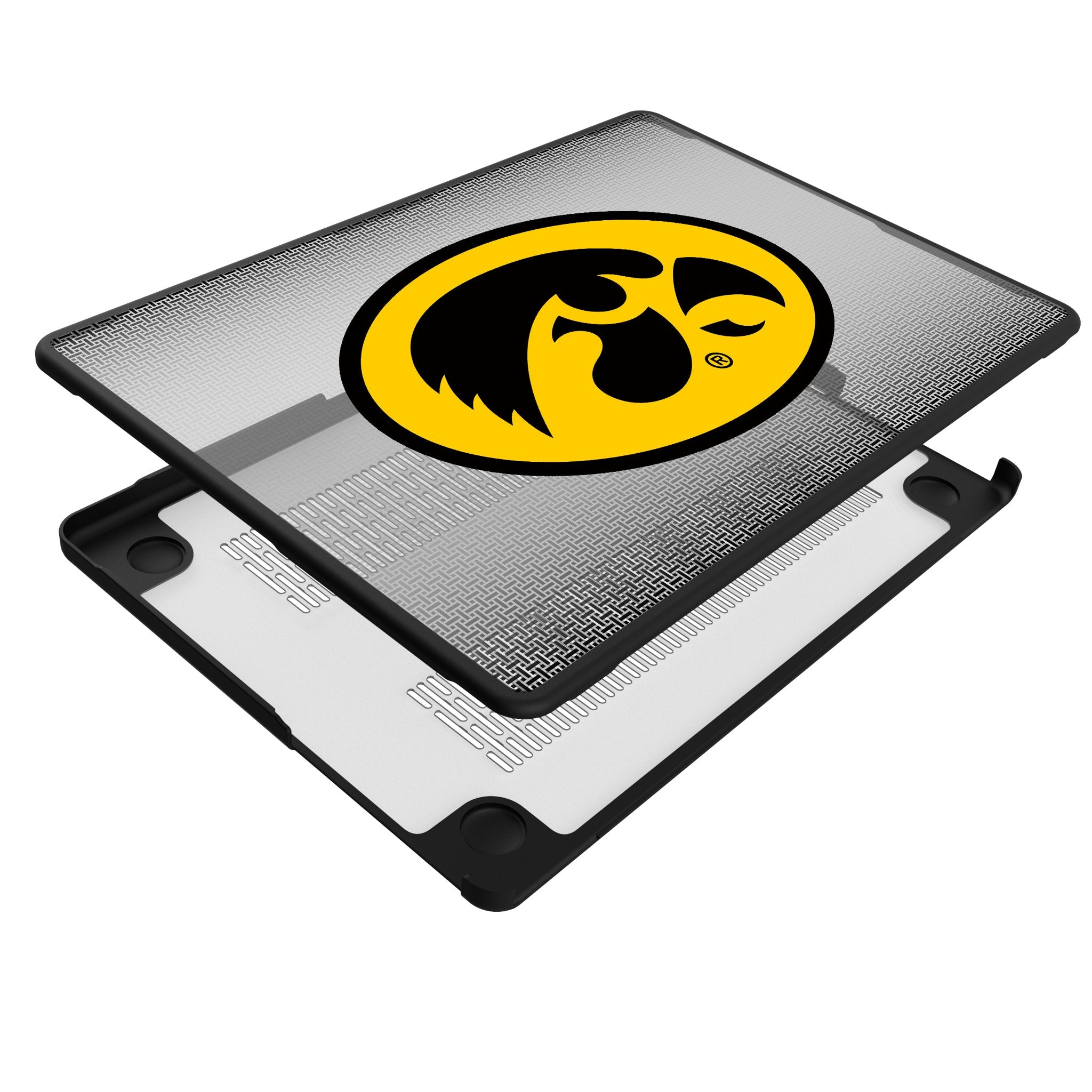 University of Iowa Hawkeyes Linen Laptop Case for Apple MacBook 4