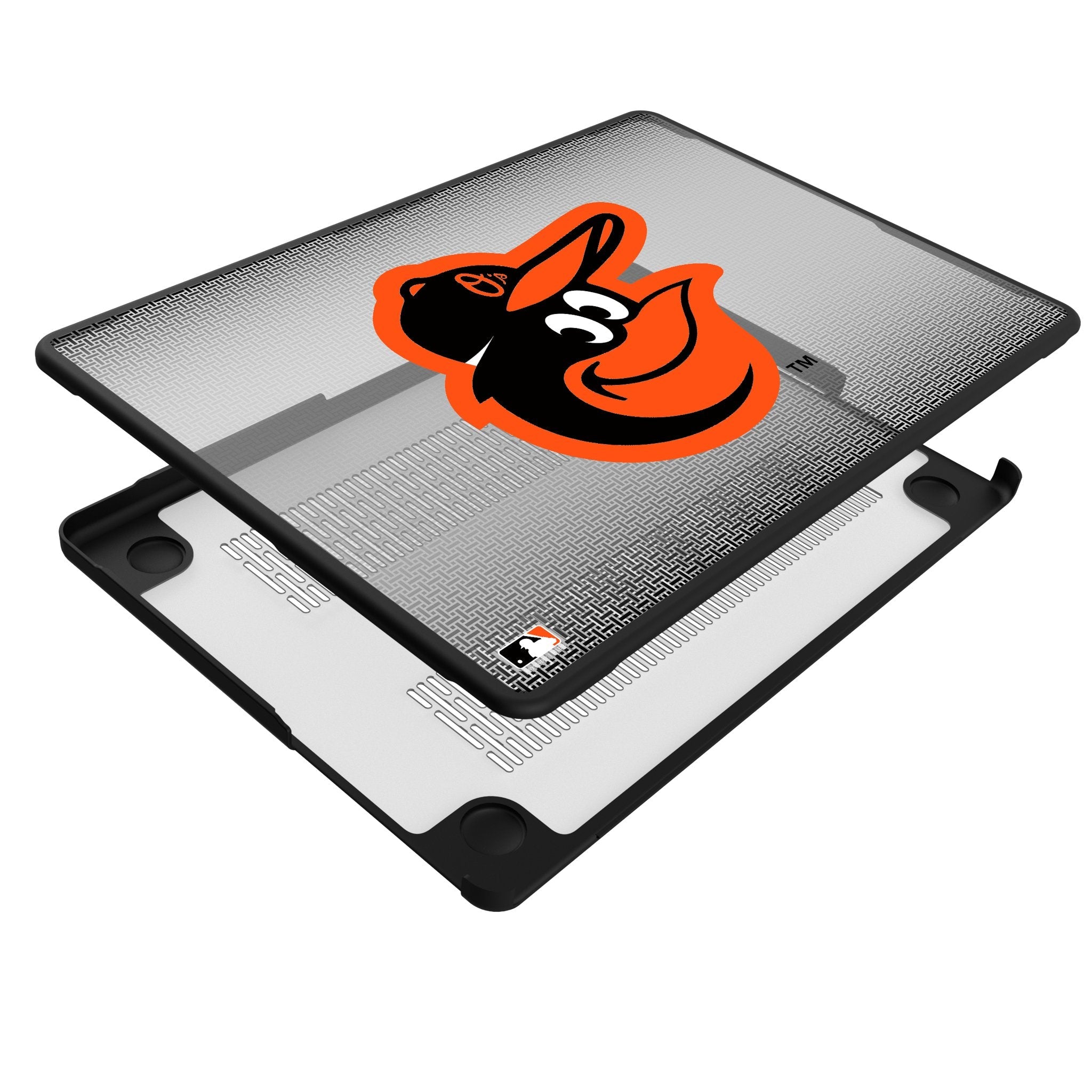 Baltimore Orioles Linen Laptop Case for Apple MacBook 4