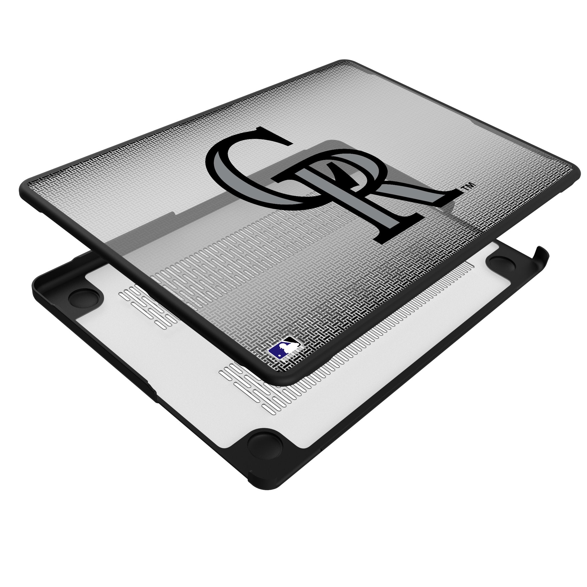 Colorado Rockies Linen Laptop Case for Apple MacBook 4