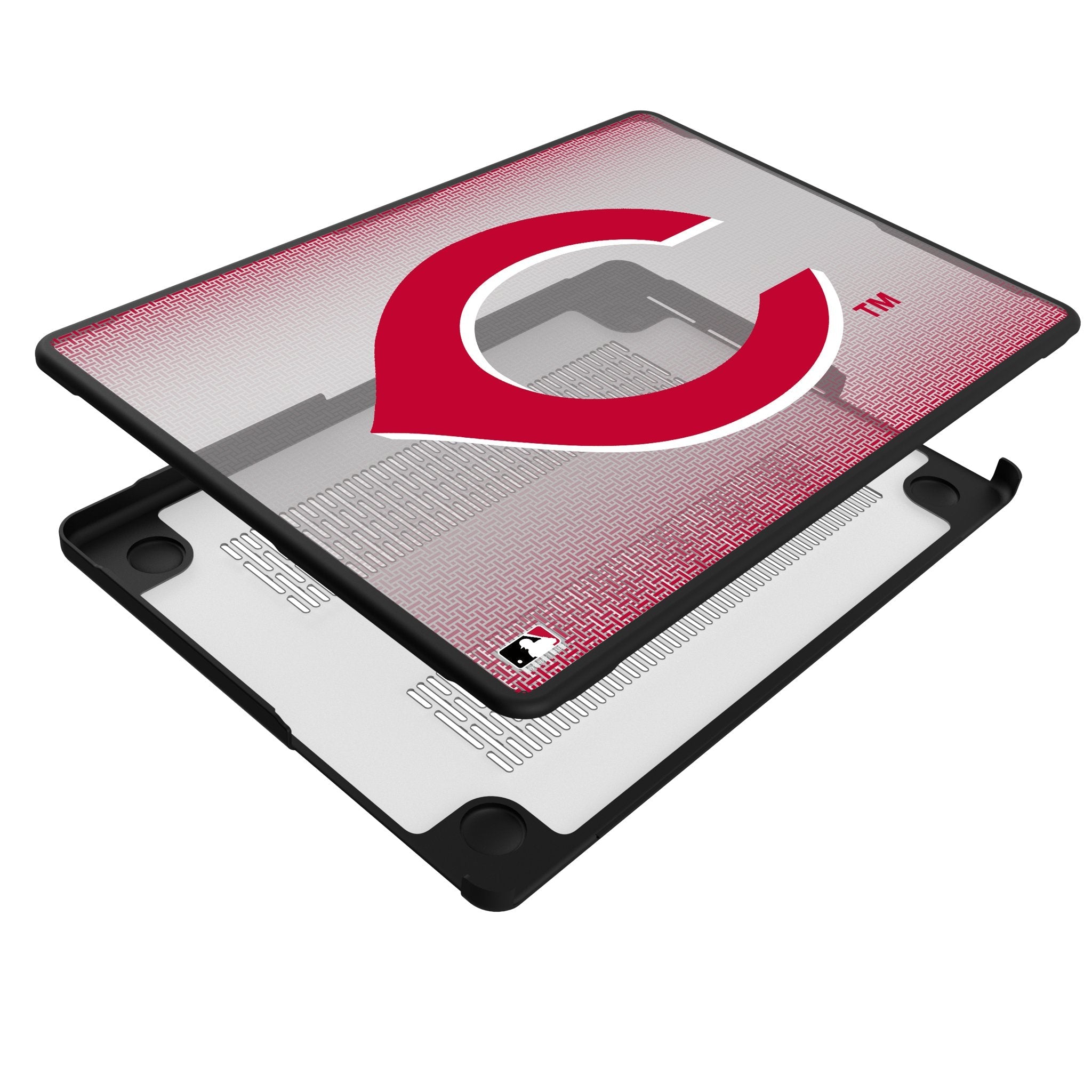 Cincinnati Reds Linen Laptop Case for Apple MacBook 4