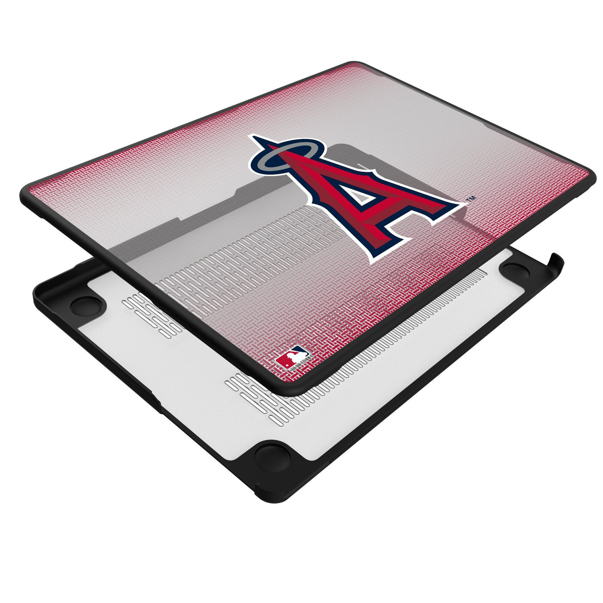 Los Angeles Angels Linen Laptop Case for Apple MacBook 4