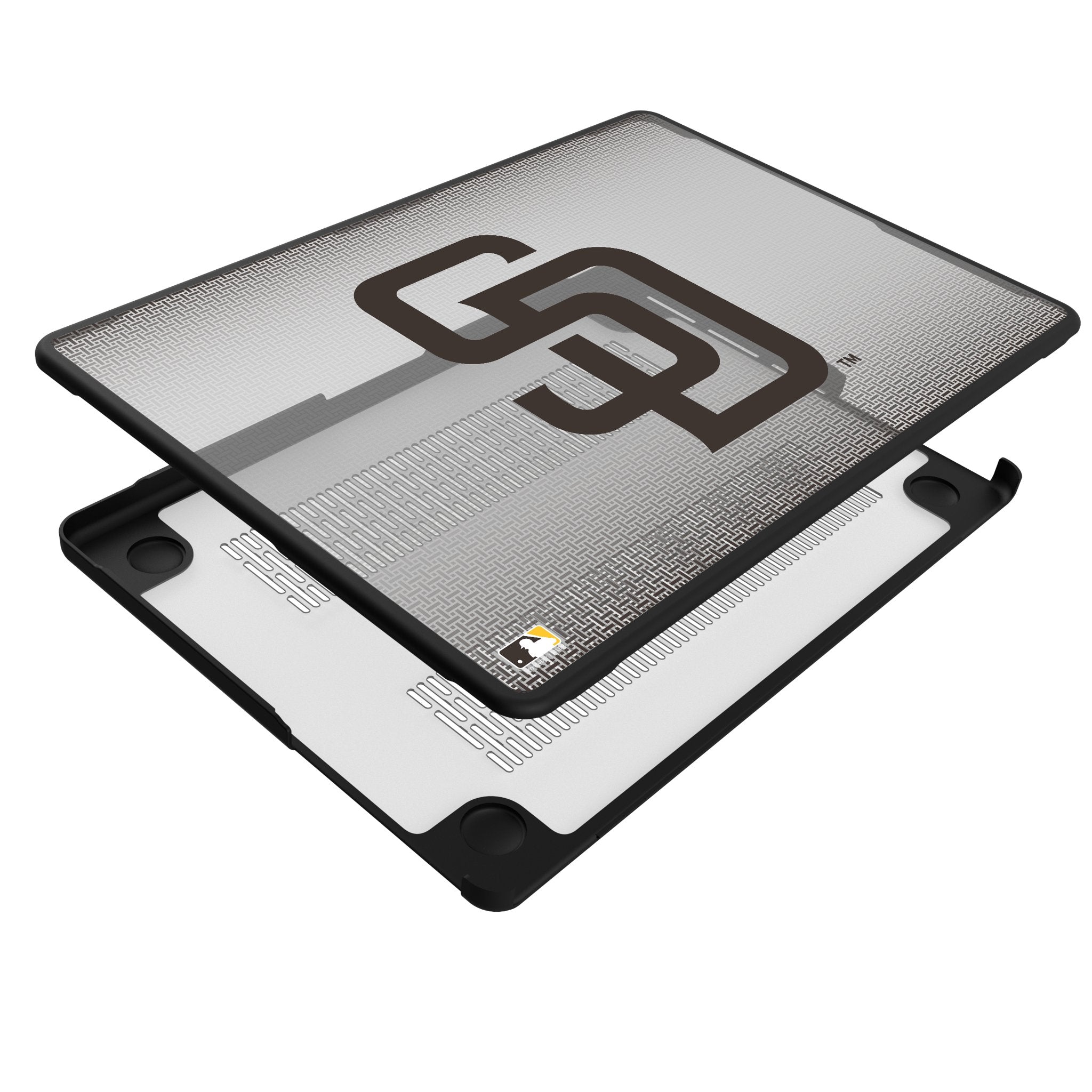San Diego Padres Linen Laptop Case for Apple MacBook 4