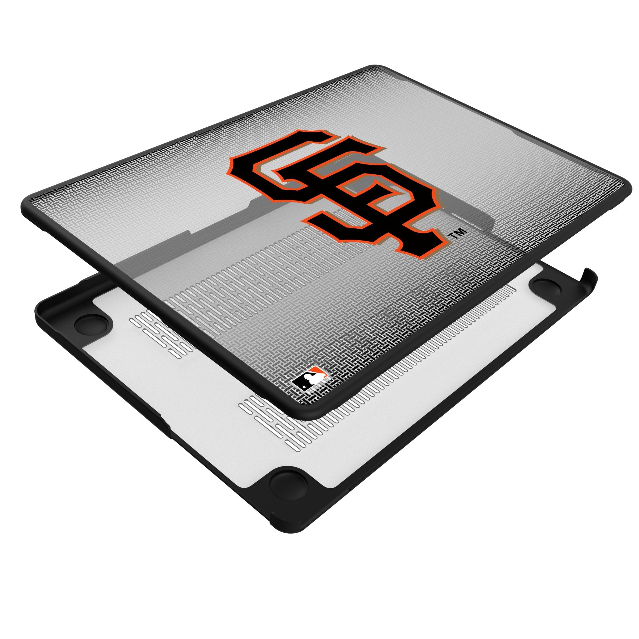 San Francisco Giants Linen Laptop Case for Apple MacBook 4