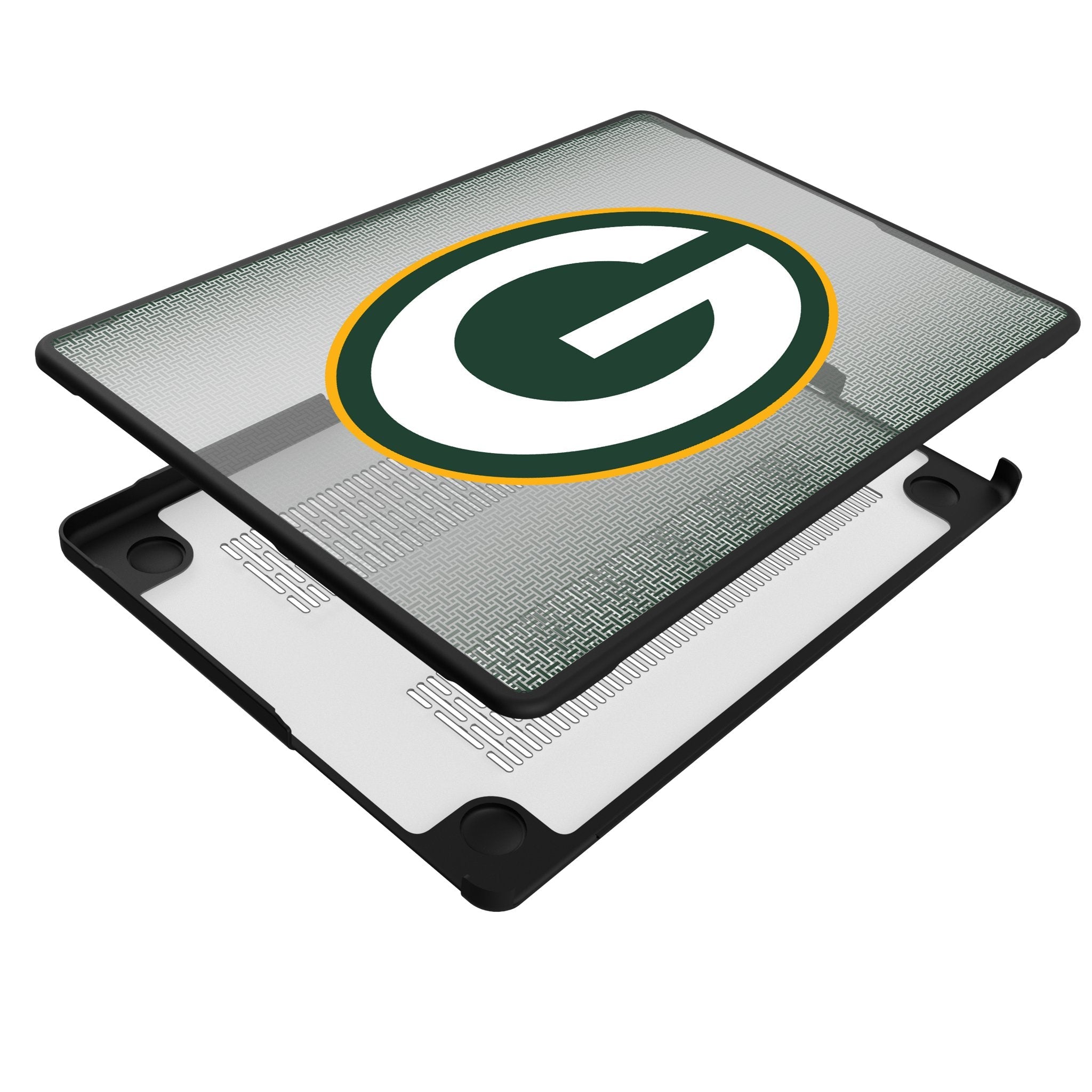 Green Bay Packers Linen Laptop Case for Apple MacBook 4