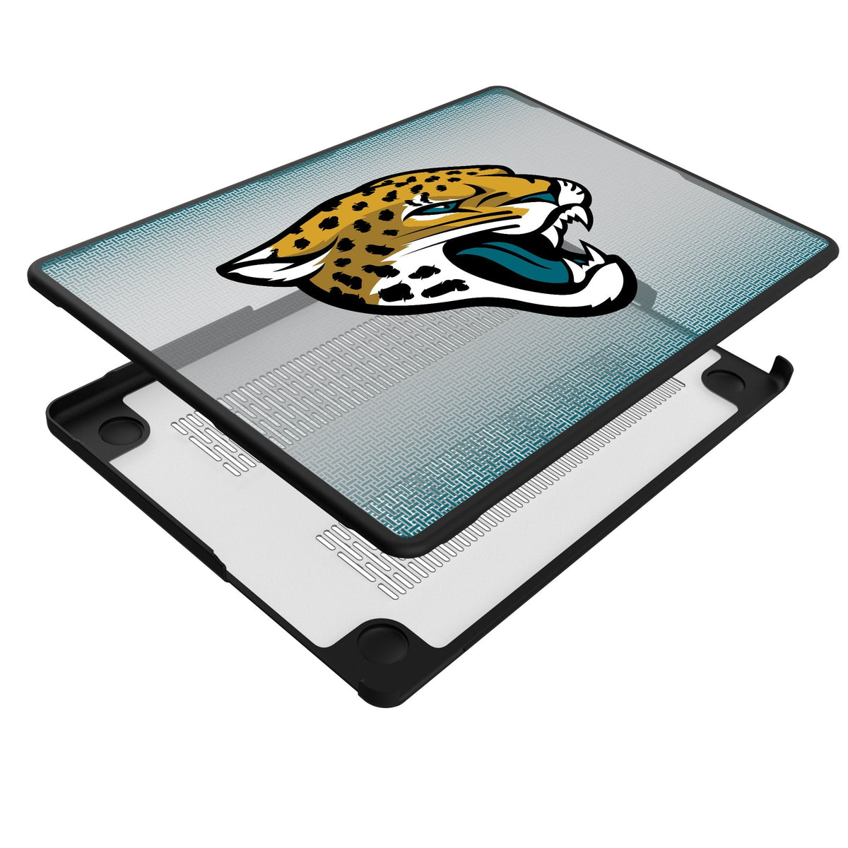 Jacksonville Jaguars Linen Laptop Case for Apple MacBook 4