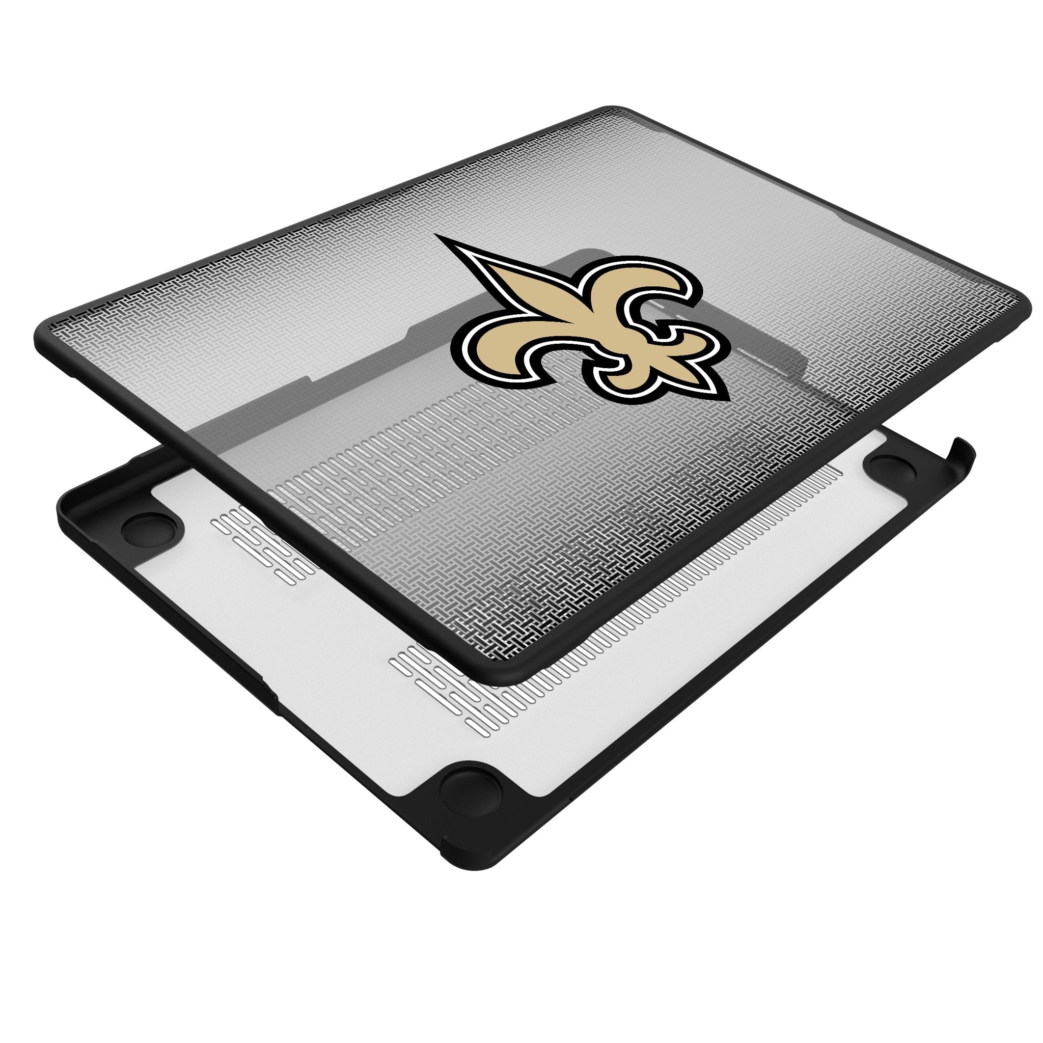 New Orleans Saints Linen Laptop Case for Apple MacBook 4