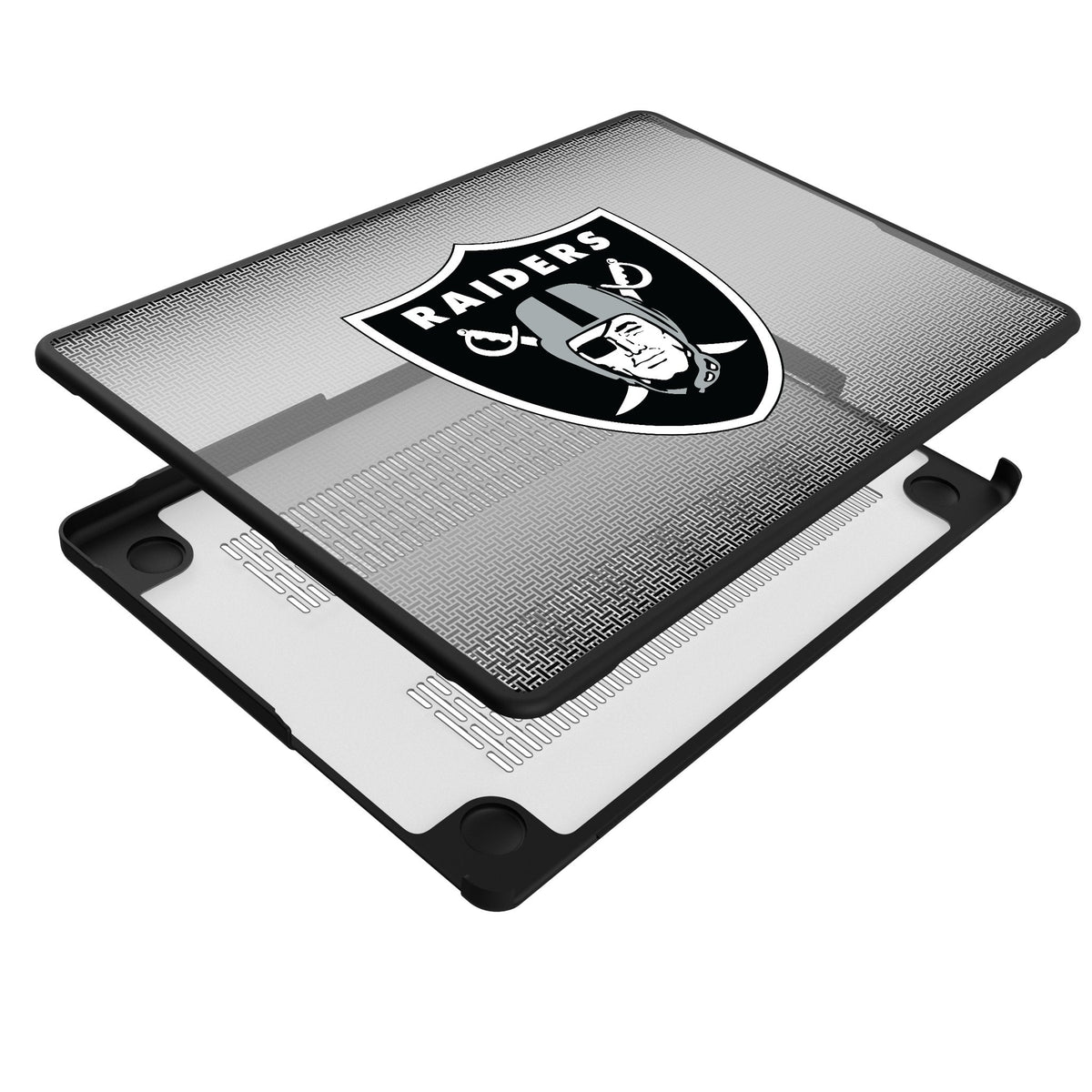 Las Vegas Raiders Linen Laptop Case for Apple MacBook 4