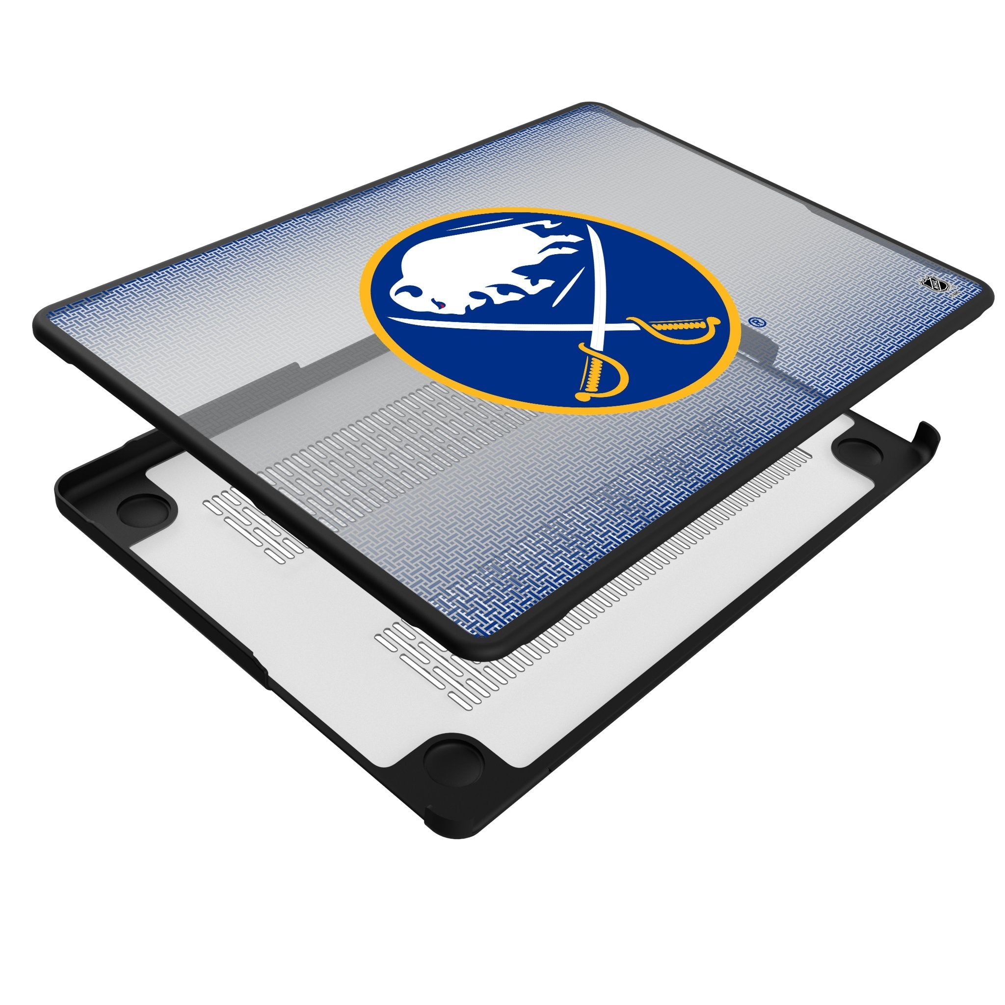 Buffalo Sabres Linen Laptop Case for Apple MacBook 4