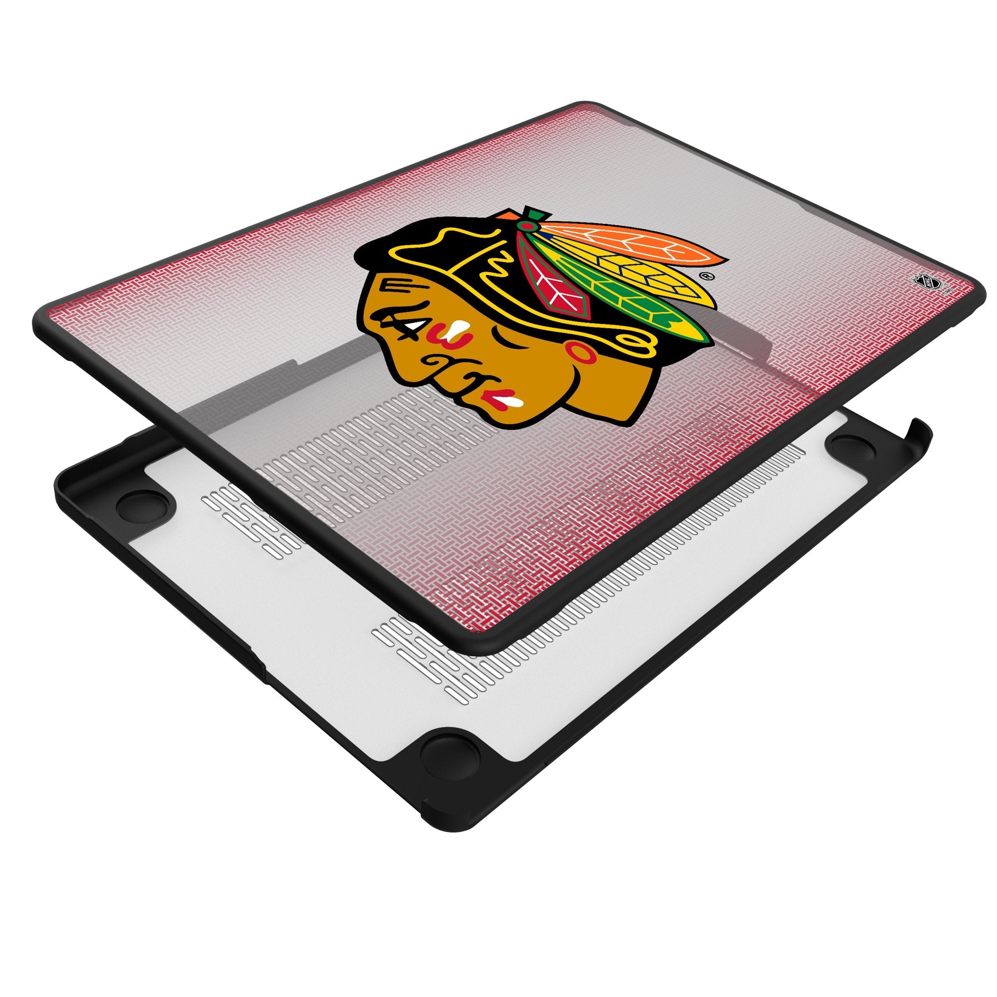 Chicago Blackhawks Linen Laptop Case for Apple MacBook 4
