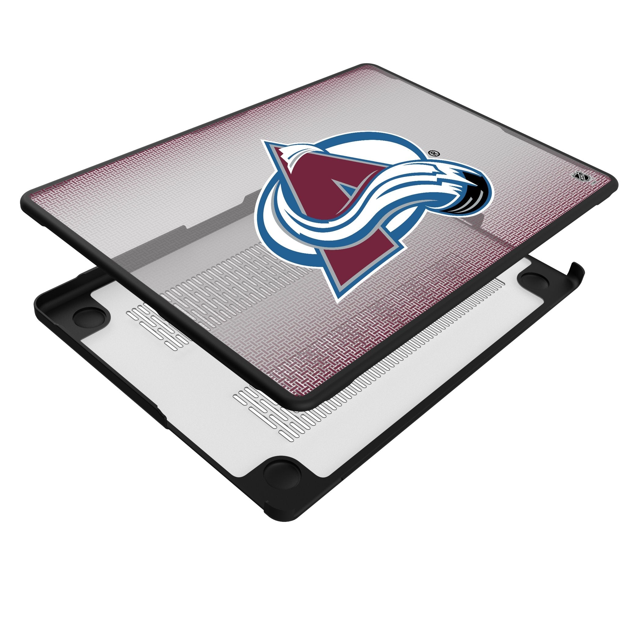 Colorado Avalanche Linen Laptop Case for Apple MacBook 4