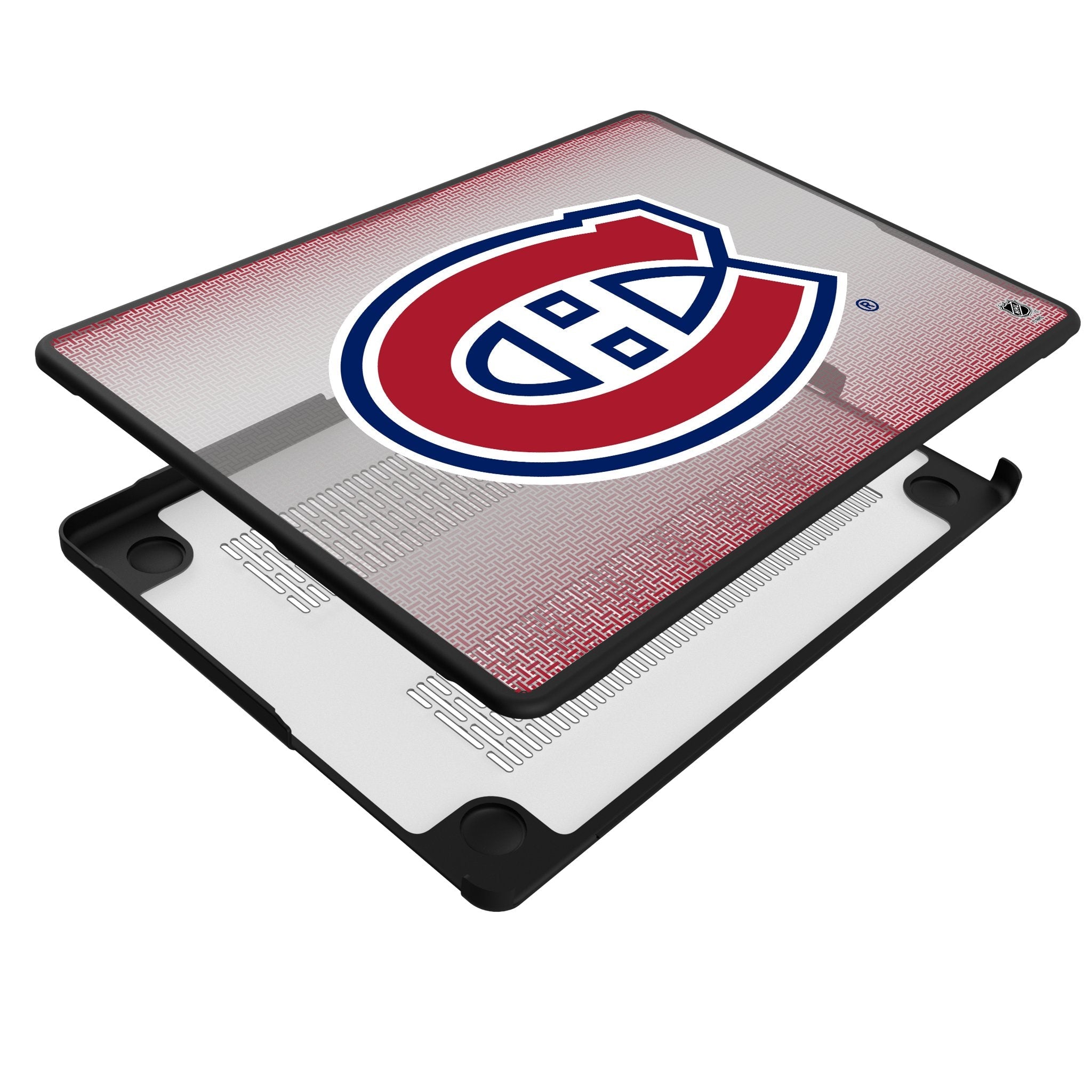 Montreal Canadiens Linen Laptop Case for Apple MacBook 4