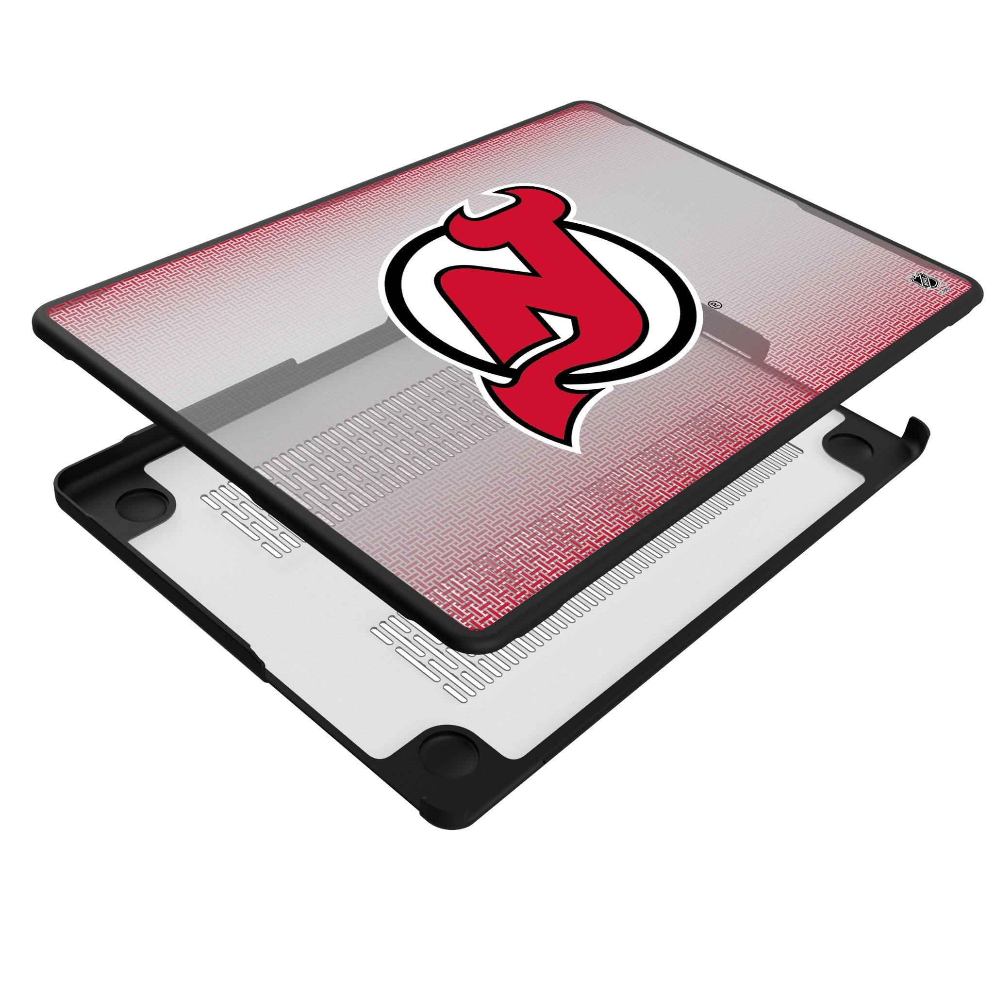 New Jersey Devils Linen Laptop Case for Apple MacBook 4