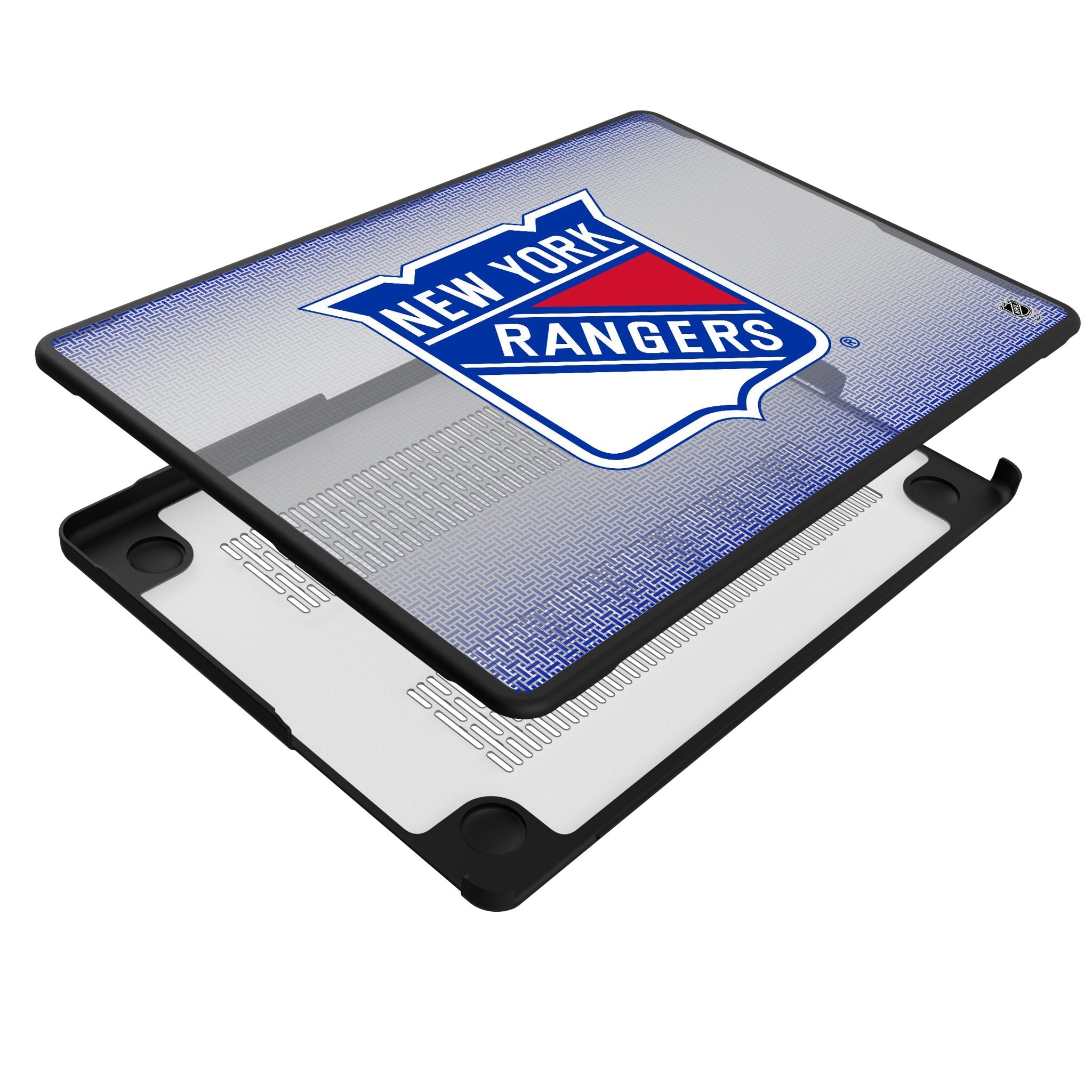 New York Rangers Linen Laptop Case for Apple MacBook 4