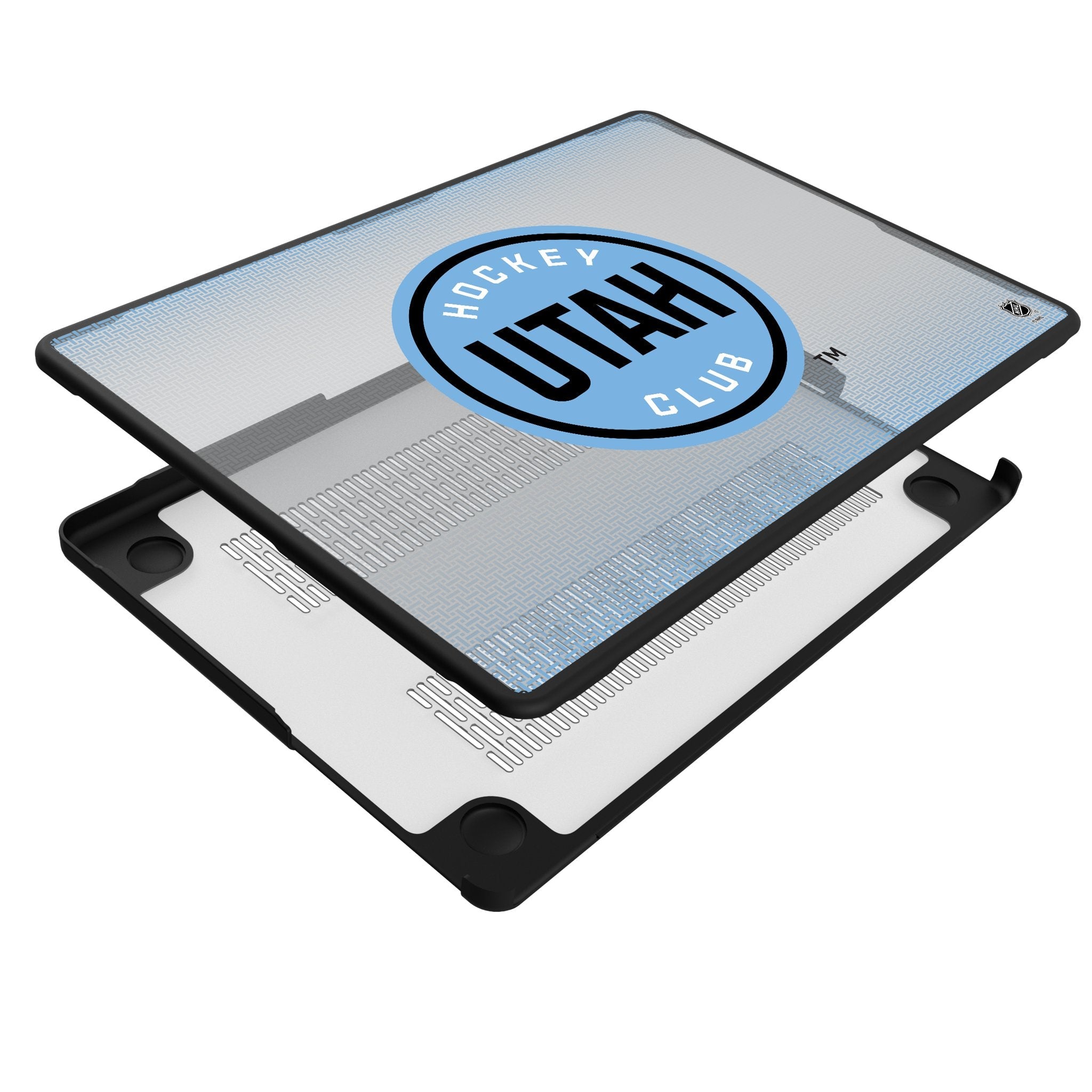 Utah Hockey Club Linen Laptop Case for Apple MacBook 4