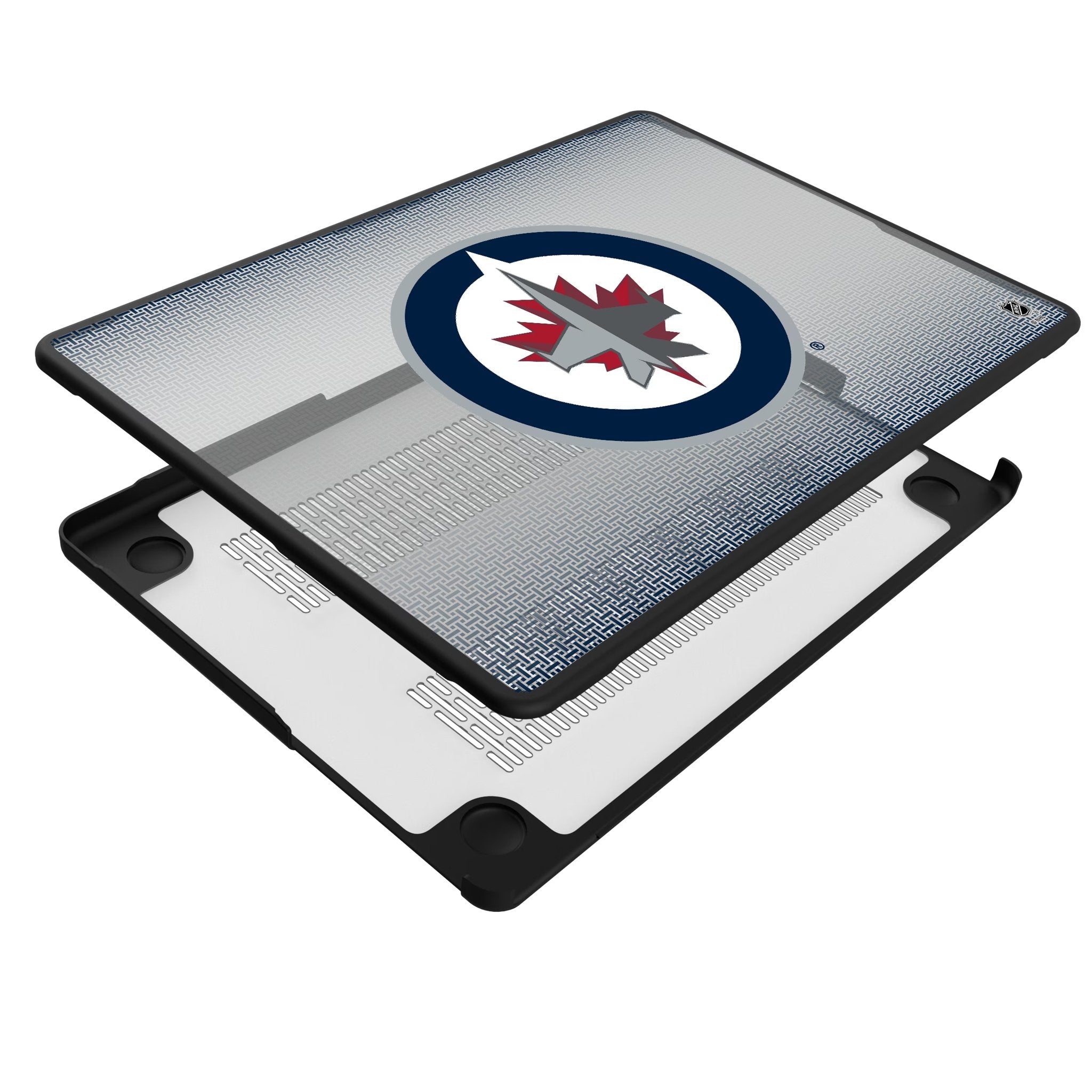 Winnipeg Jets Linen Laptop Case for Apple MacBook 3