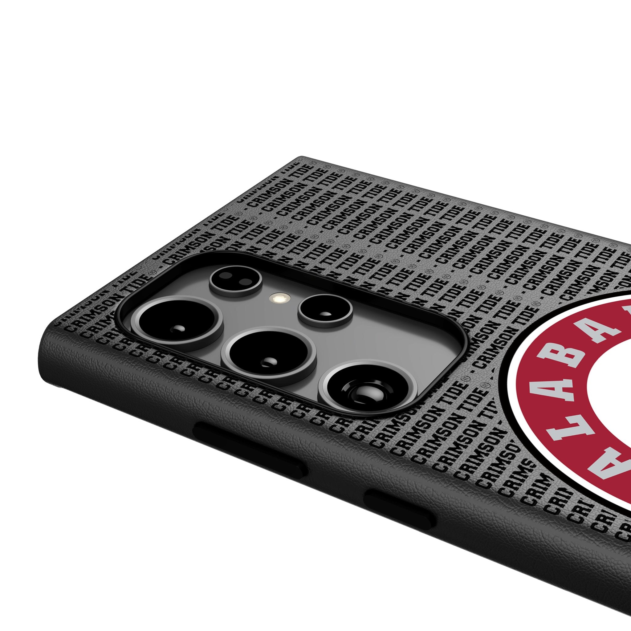 University of Alabama Crimson Tide Text Backdrop MagSafe Compatible Phone Case for Samsung Galaxy 4