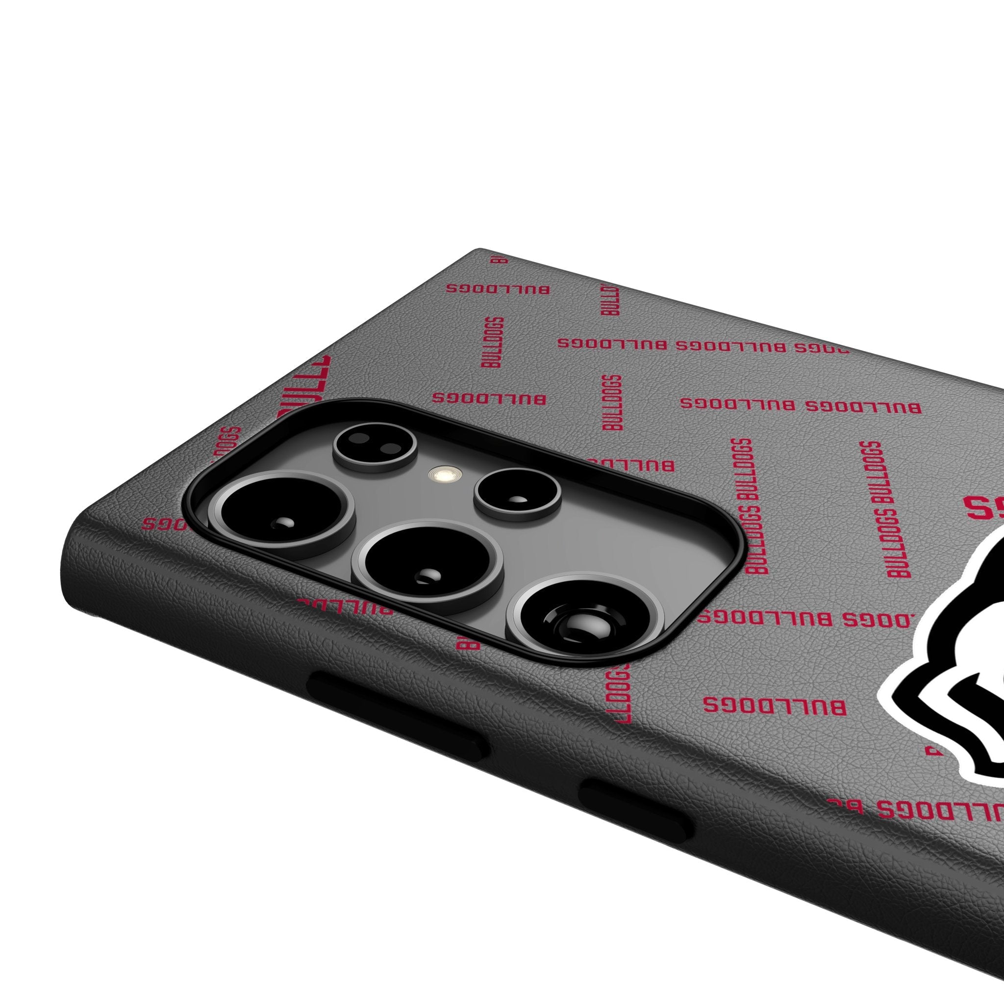 University of Georgia Bulldogs Uga Quadtile MagSafe Compatible Phone Case for Samsung Galaxy 4