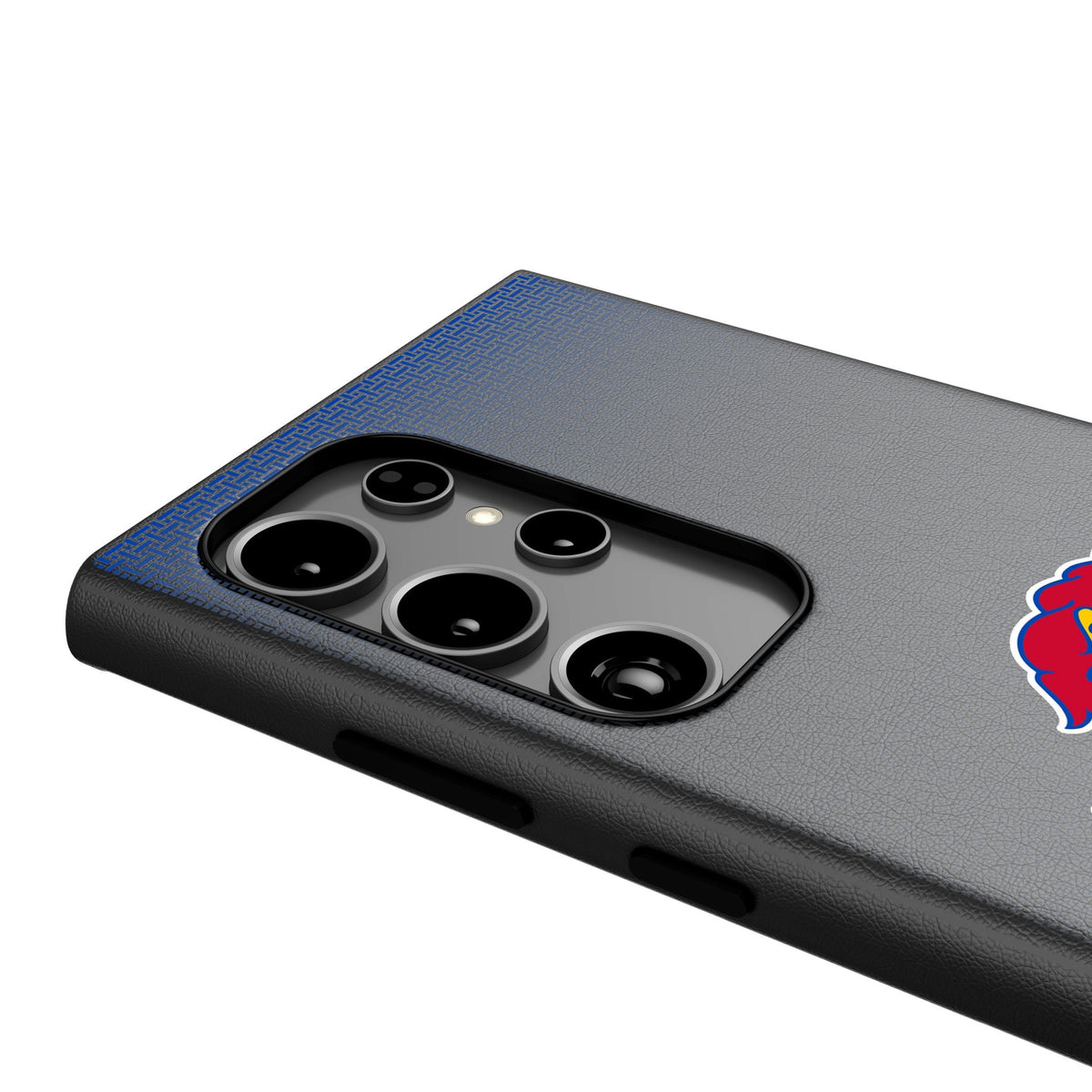 University of Kansas Jayhawks Linen MagSafe Compatible Phone Case for Samsung Galaxy 4
