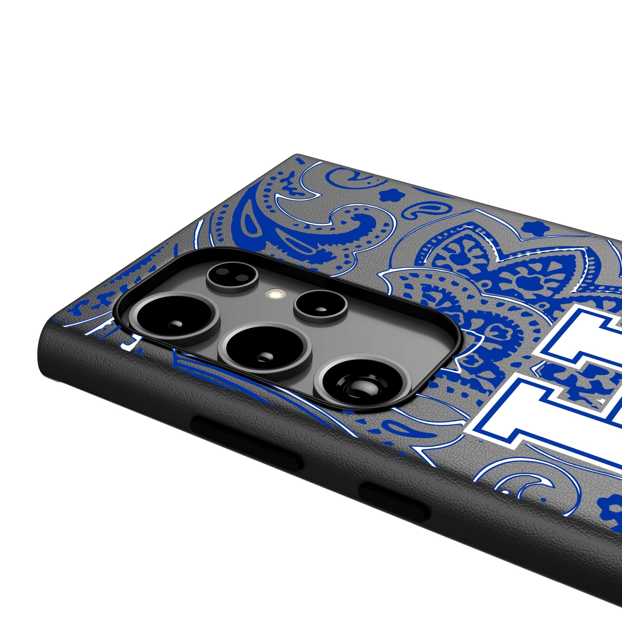 University of Kentucky Wildcats Paisley MagSafe Compatible Phone Case for Samsung Galaxy 4