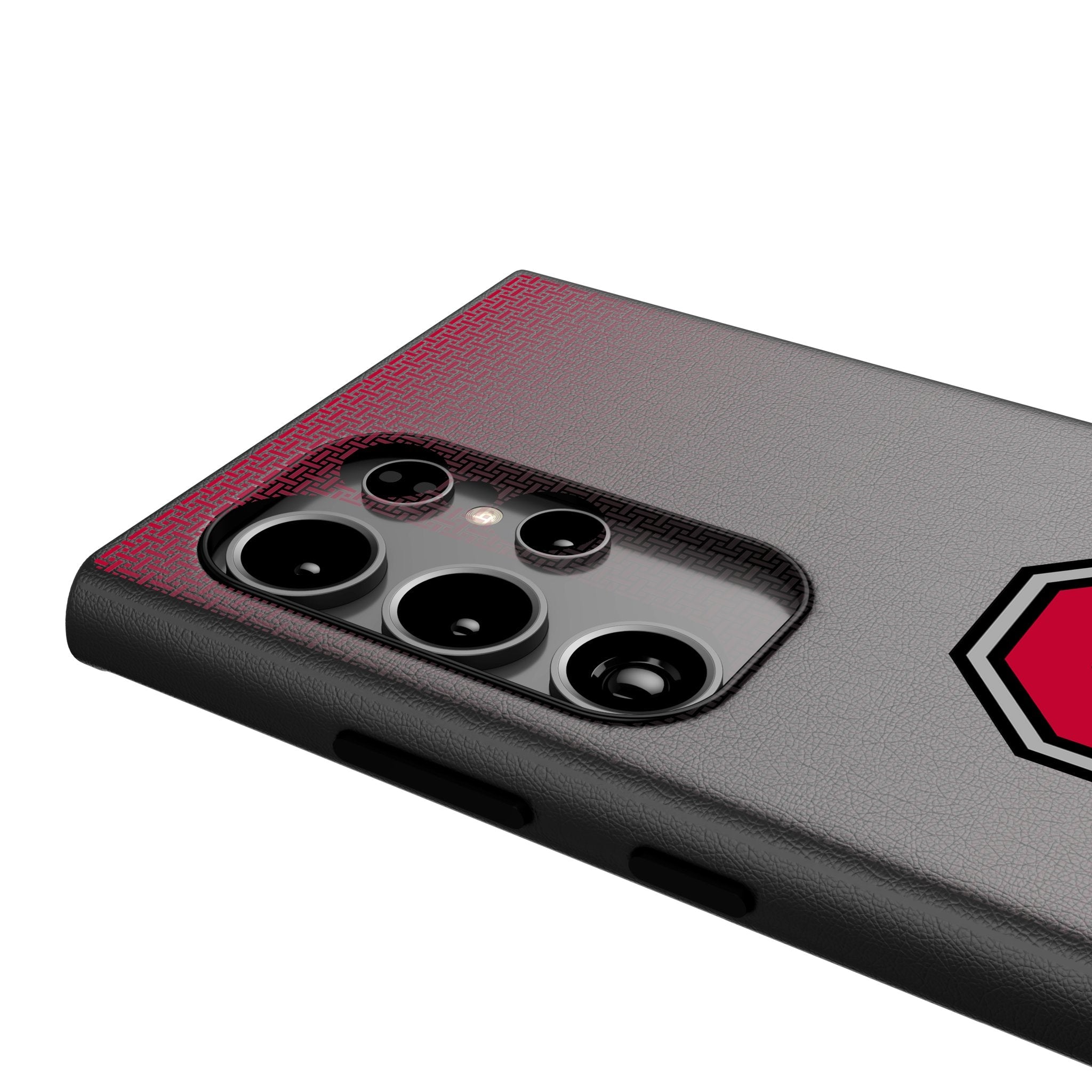 Ohio State University Buckeyes Linen MagSafe Compatible Phone Case for Samsung Galaxy 4