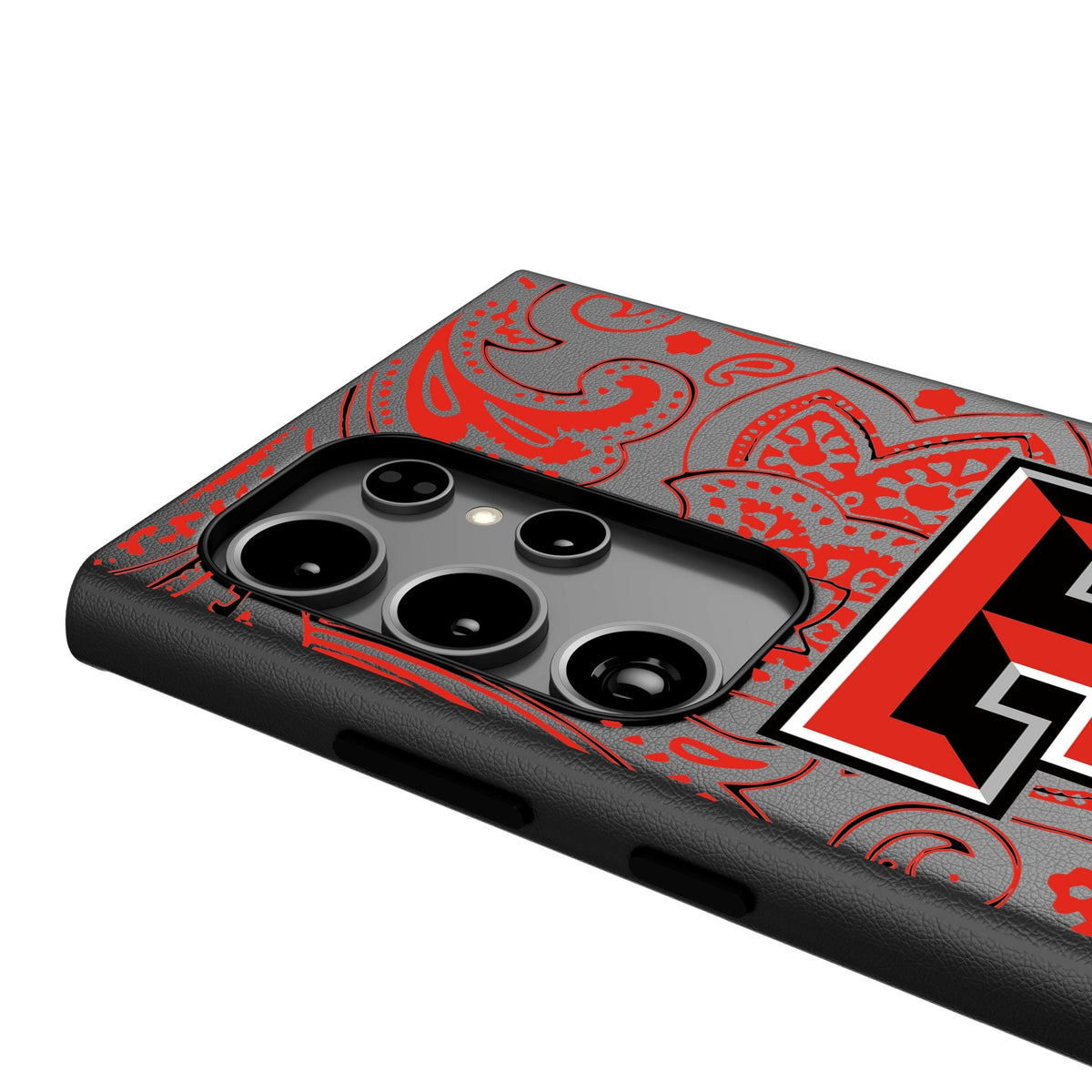 Texas Tech Red Raiders Paisley MagSafe Compatible Phone Case for Samsung Galaxy 4
