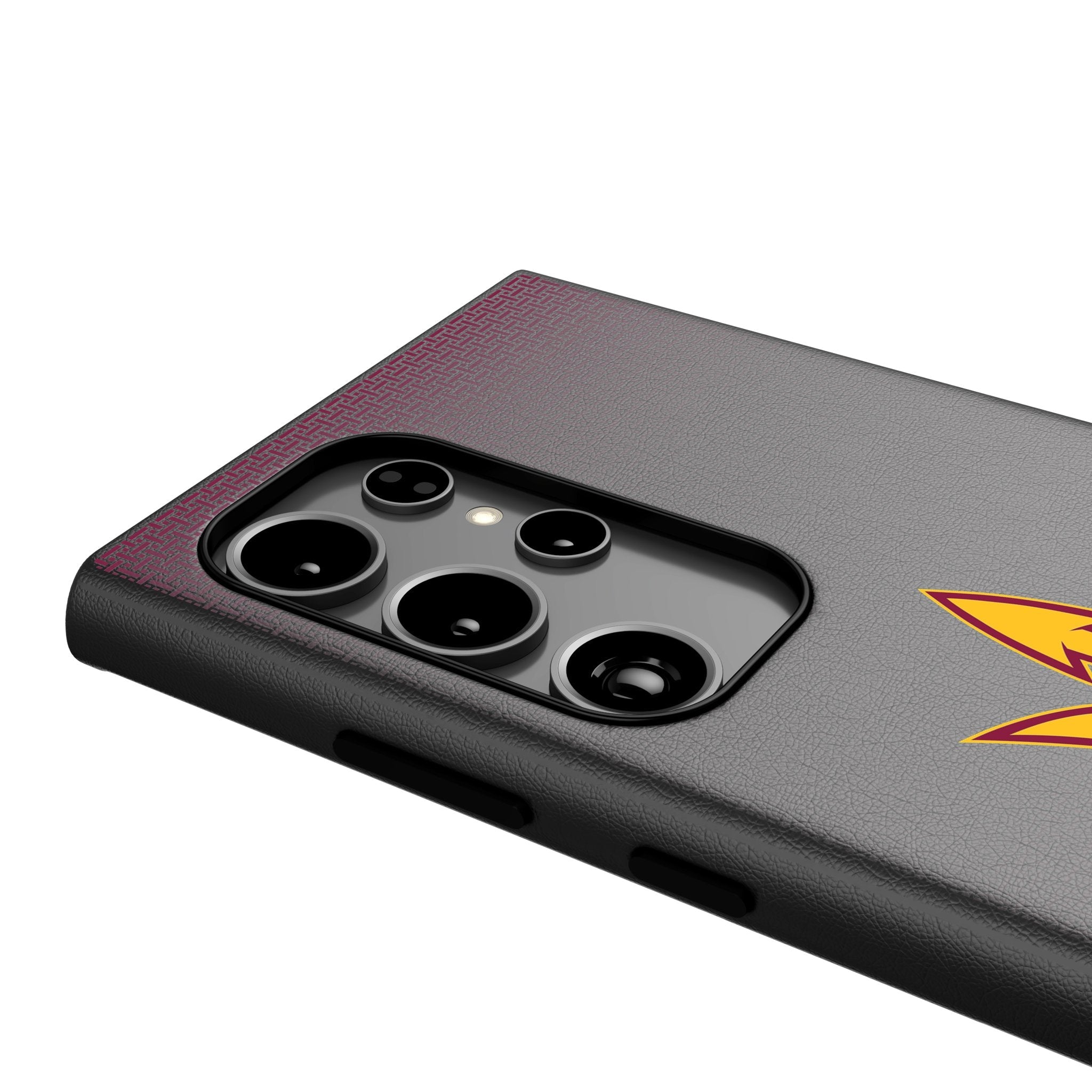 Arizona State University Sun Devils Linen MagSafe Compatible Phone Case for Samsung Galaxy 4