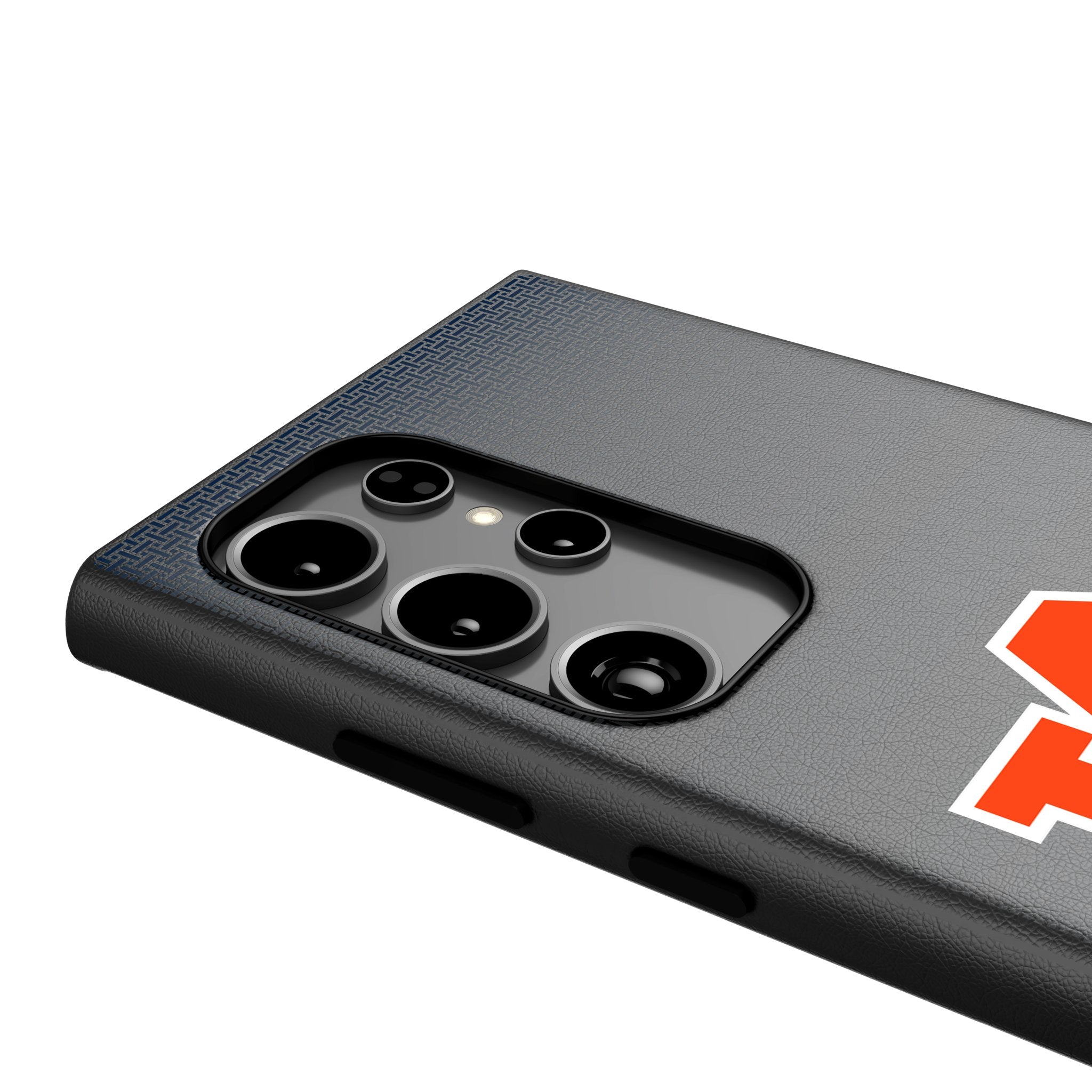 University of Auburn Tigers Linen MagSafe Compatible Phone Case for Samsung Galaxy 4